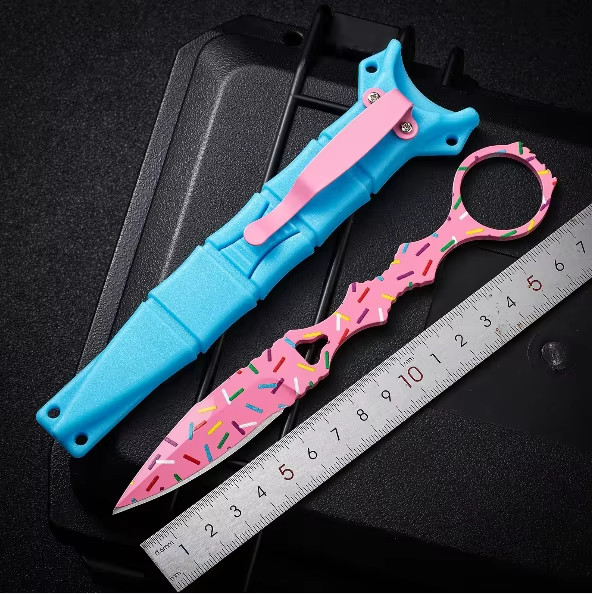 2026 New BM176 Tactical Fixed Blade Butterfly Dagger Survival Hunting Claw Knife