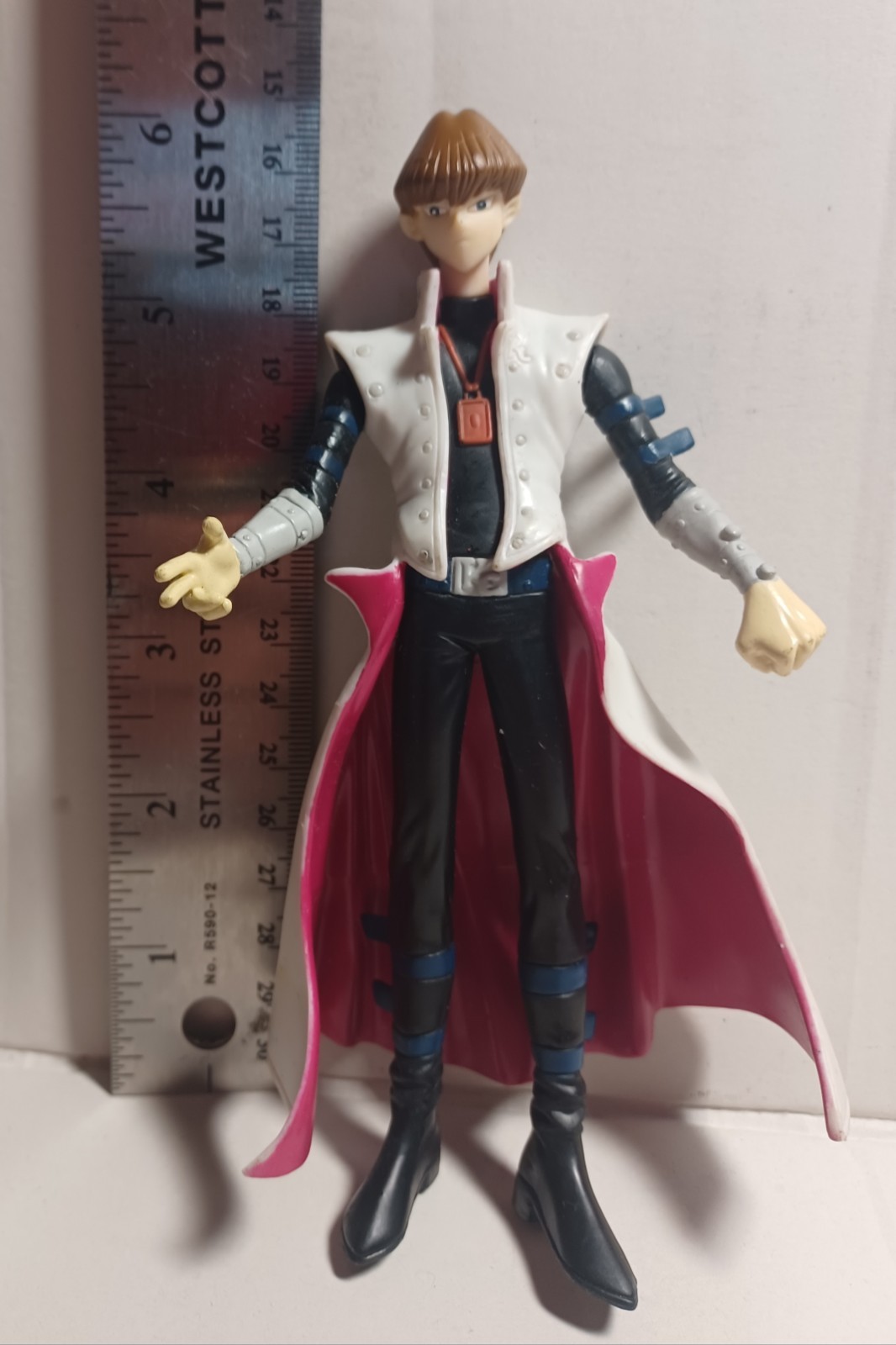 Mattel Seto Kaiba Kazuki Takahashi YU-GI-OH 6″ 1996 Anime Manga FREE SHIP