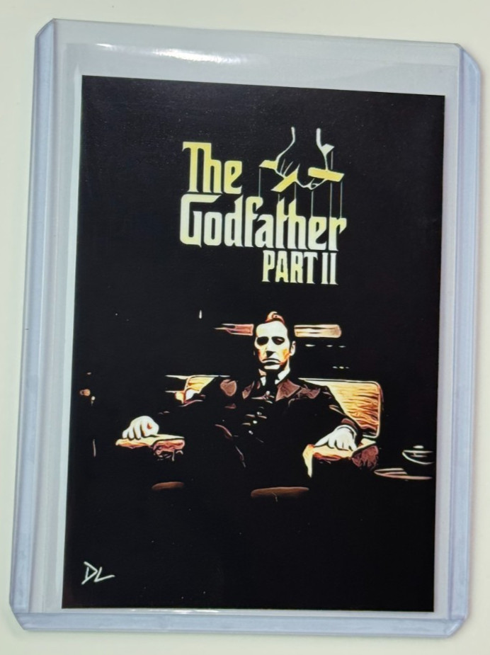 The Godfather Part 2 Limited Artist Signed “Mafia Classic” Trading Card 4/10