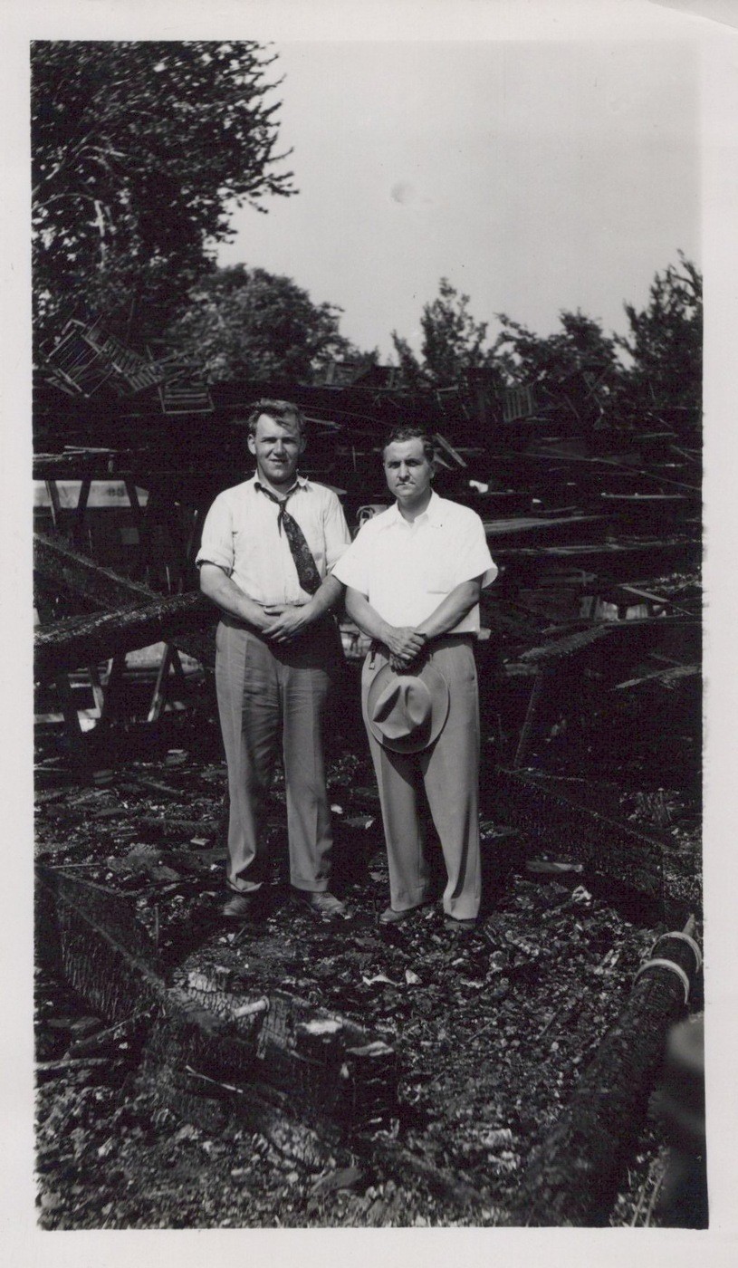 Ringling Bros RBBB Hartford CT Circus Fire Aftermath RARE 1944 – Original Photo