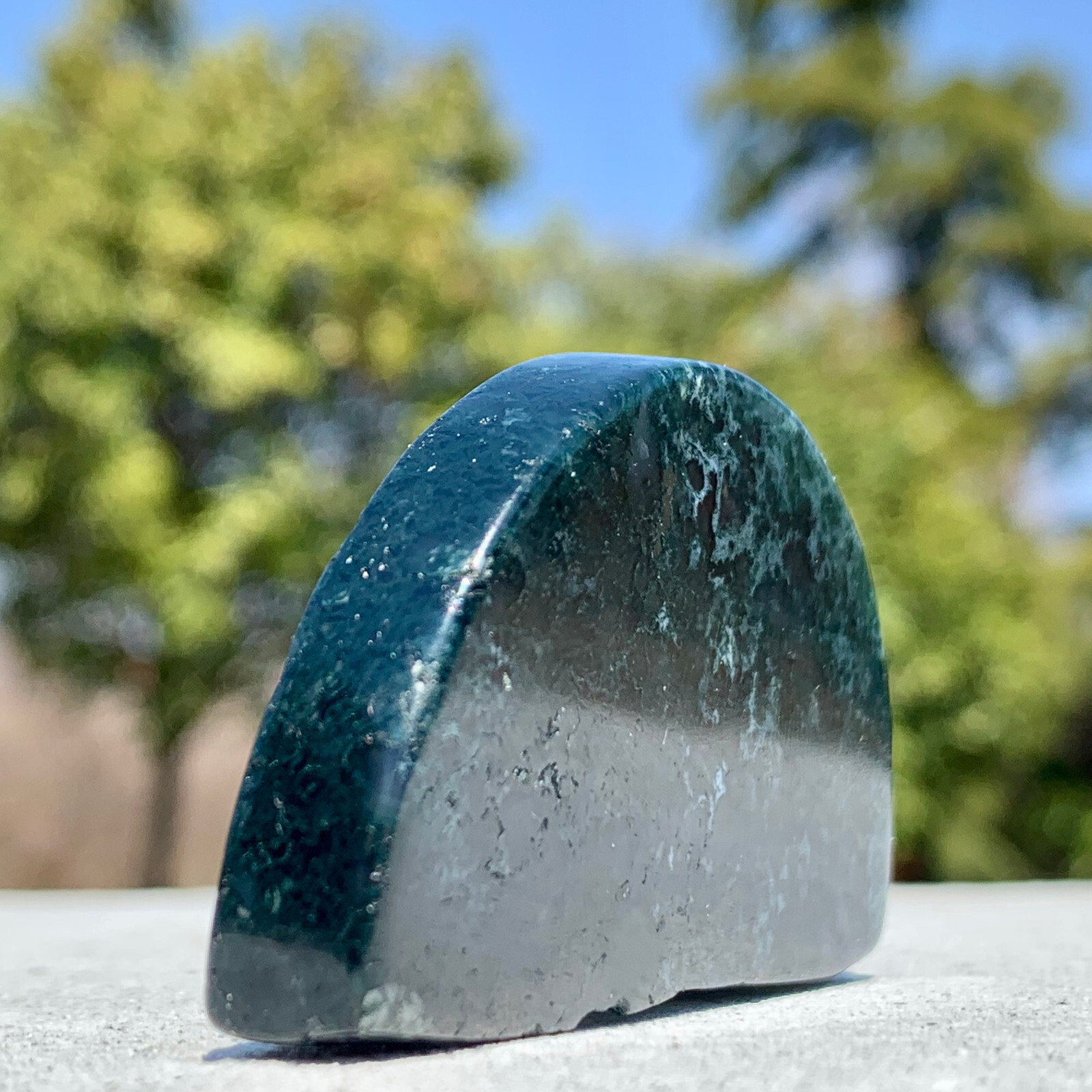 40G Collection!Natural Crystal Raw Stone Polished Emerald Decor Healing