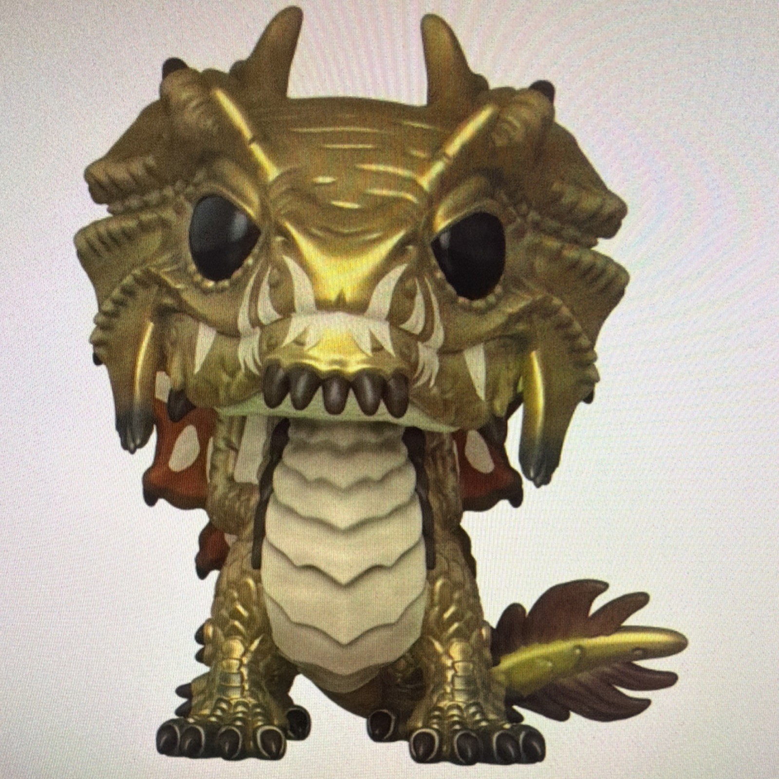 Funko pop!Brass dragon Wyrmling ECCC LE supreme 8000 D&D IN HAND W/ PROTECTOR