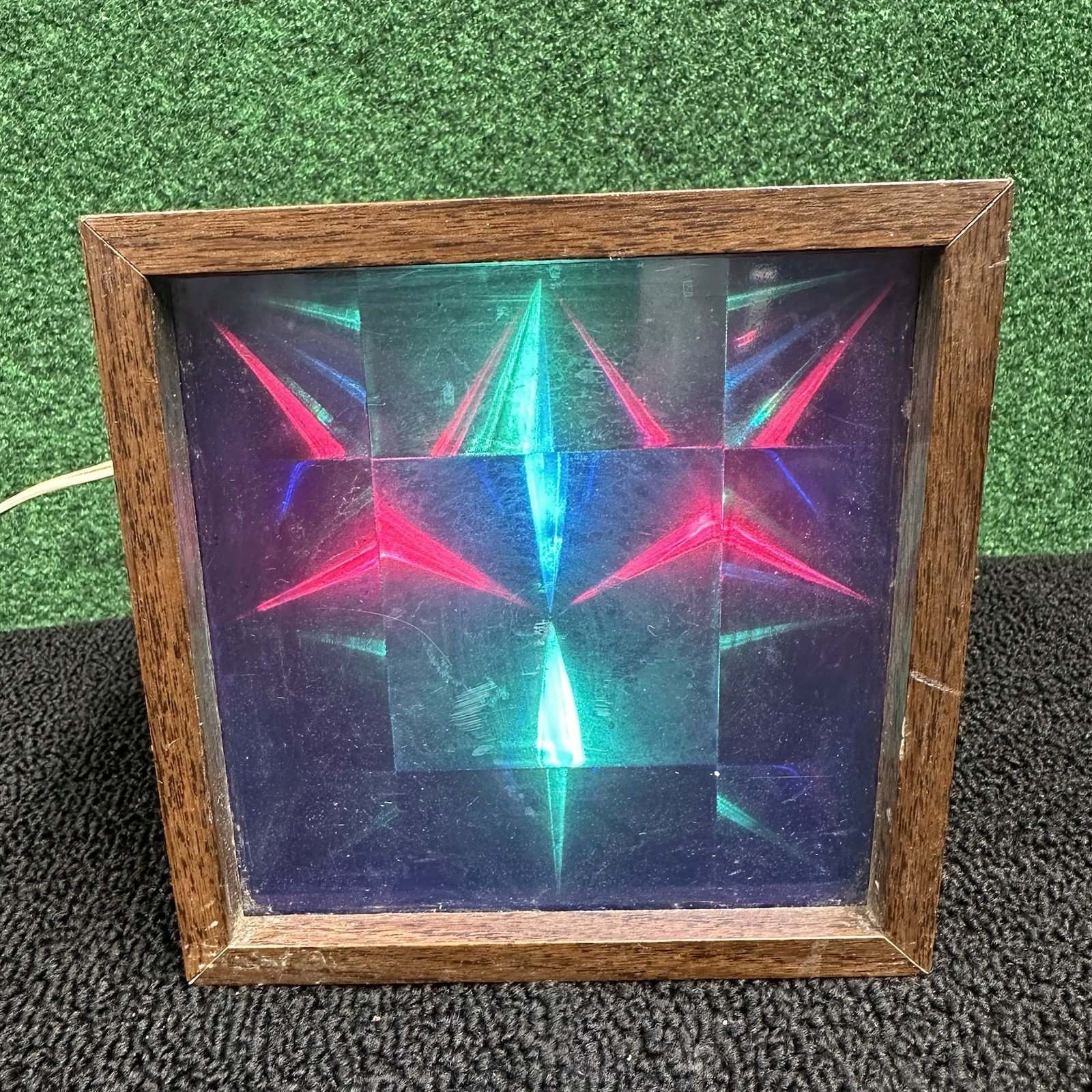 Rare MCM Cube Lite 310 Disco Psychedelic Light Data Display Systems USA Vintage