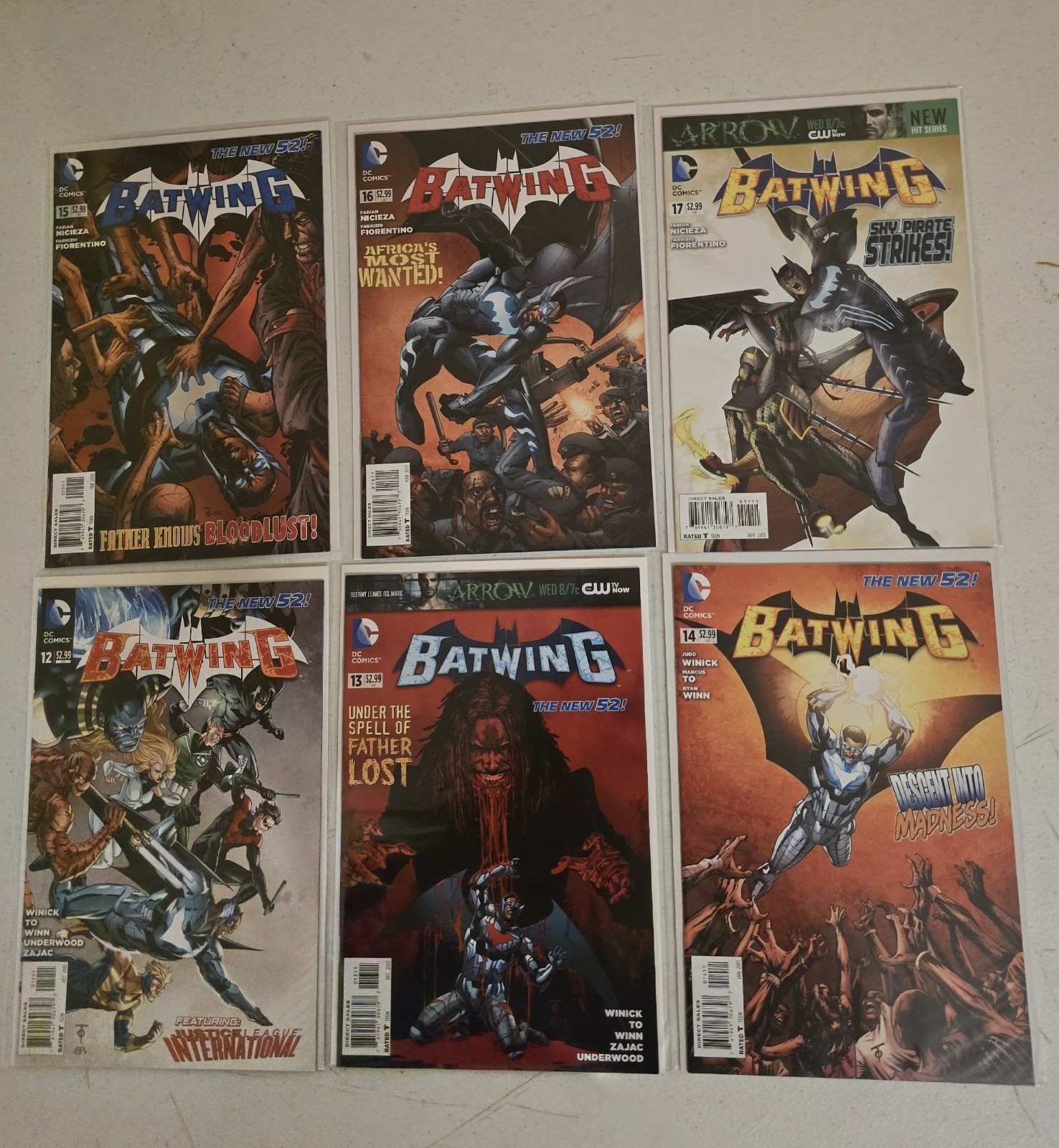 Batwing Complete series #0, 1-34 New 52 Luke Fox