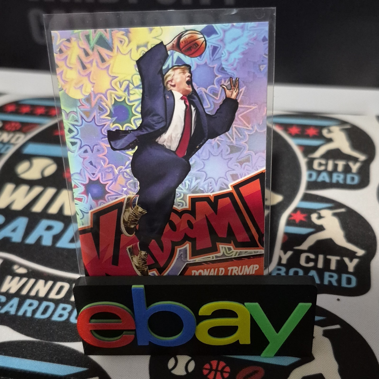 US Presidents Donald Trump Kaboom! Non-Sport Trading Card Card Stock Standard