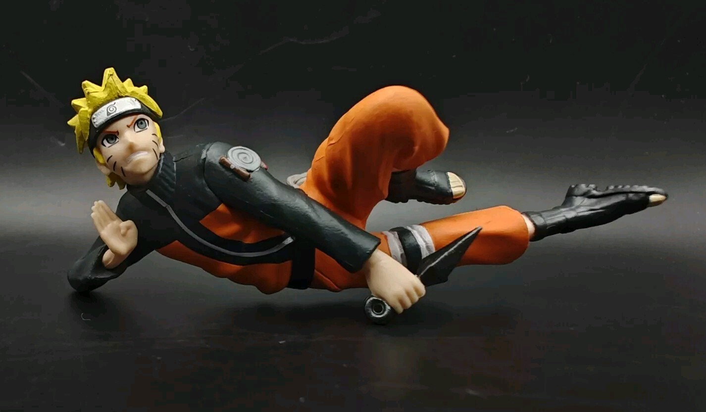 Bandai Naruto : Shippuden Naruto Posed Mini Figure * Blind Bag (Opened) No Stand