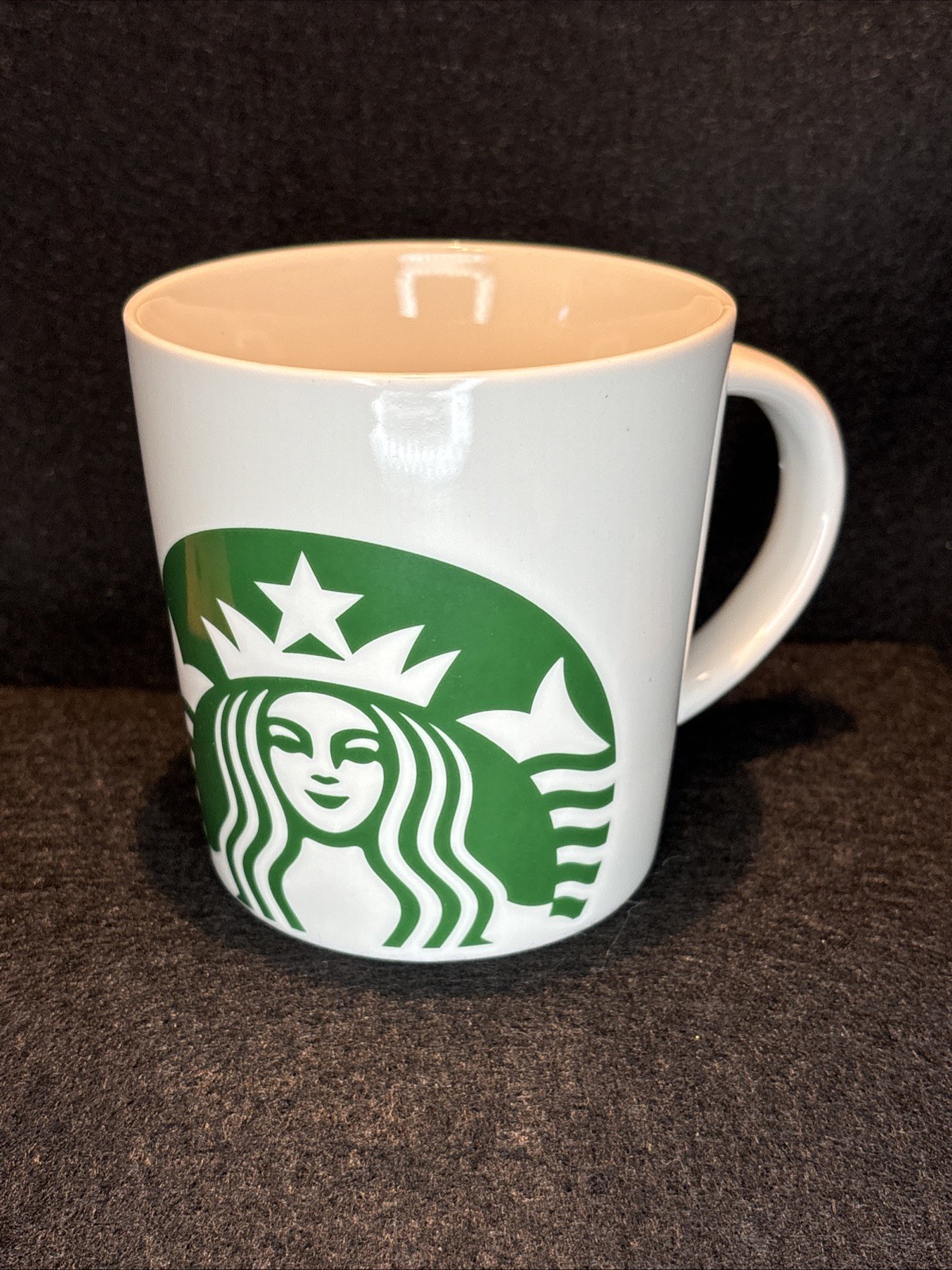 Starbucks Classic Green Mermaid Siren Logo 14oz/414 ml Coffee Mug Cup