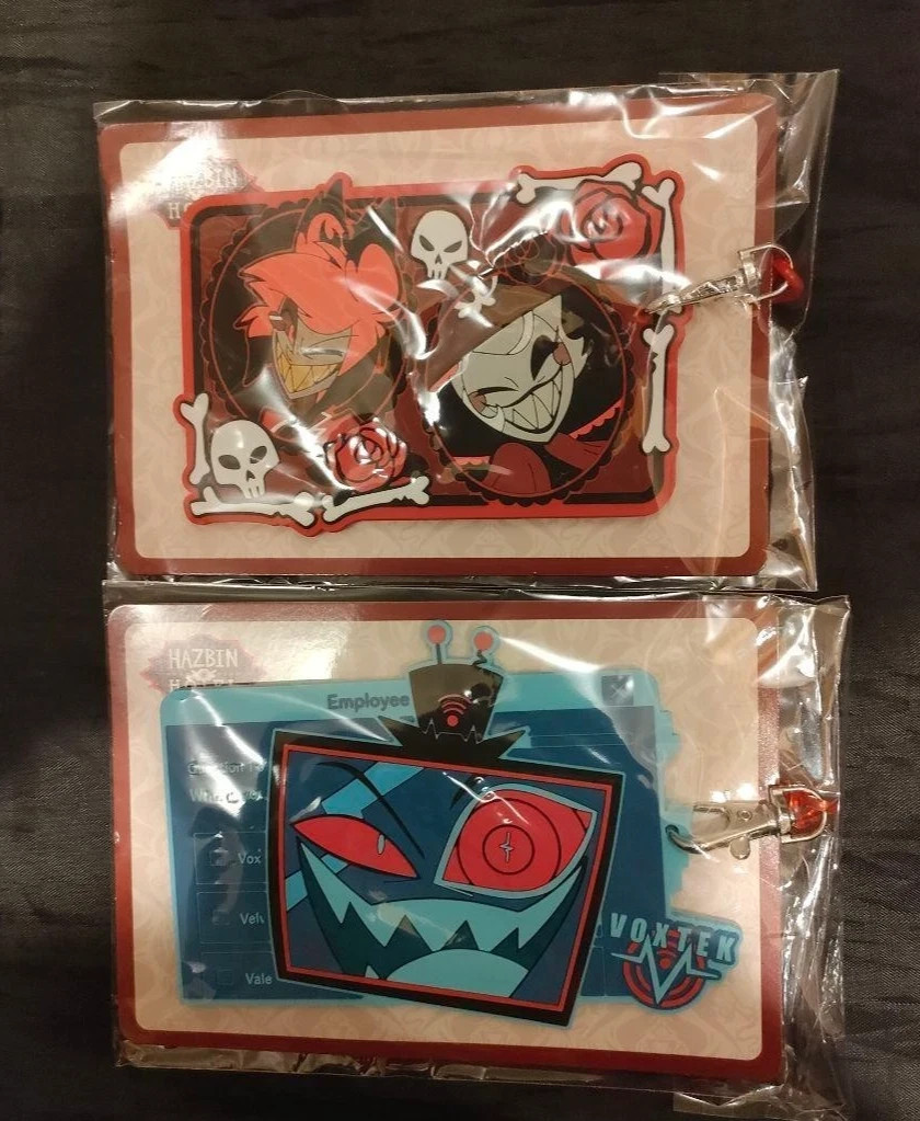 Hazbin Hotel Rubber Pass Case Vox Alastor Set of 2 Round One Limited 2026