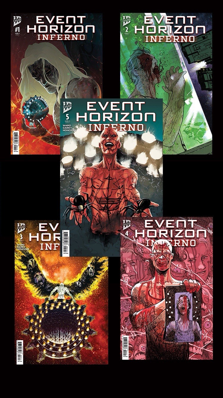 Event Horizon: Inferno (MR) – Complete 5 Issue Series CVR A – Preorder 9/2/26