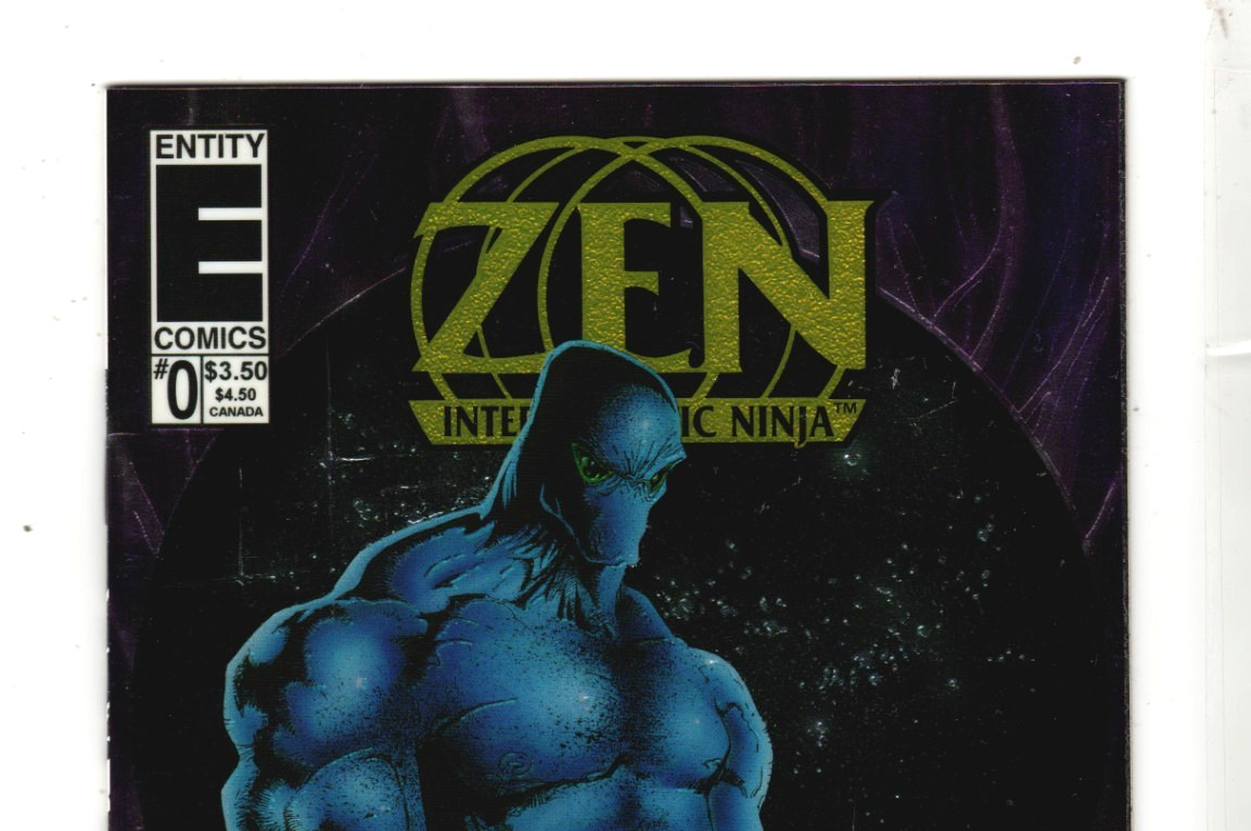 ZEN INTERGALACTIC NINJA #0-3 (9.6/NM+ AVG) LOT OF 4 ENTITY COMICS 1993/CGC EM!