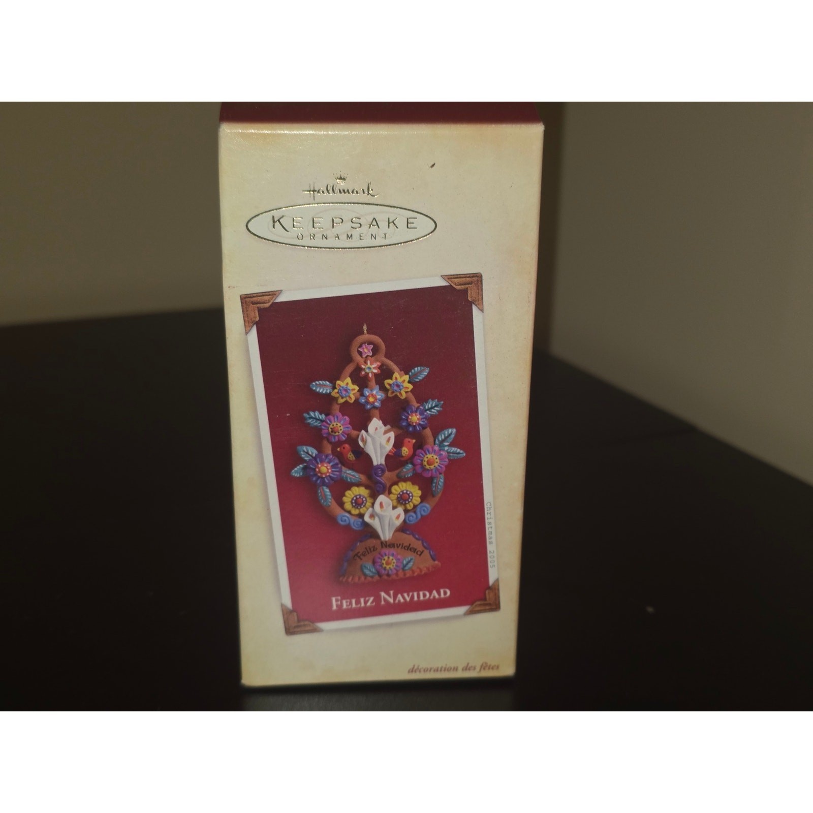 Hallmark Keepsake 2005 Feliz Navidad Tree of Life Mexican Folk Art Ornament