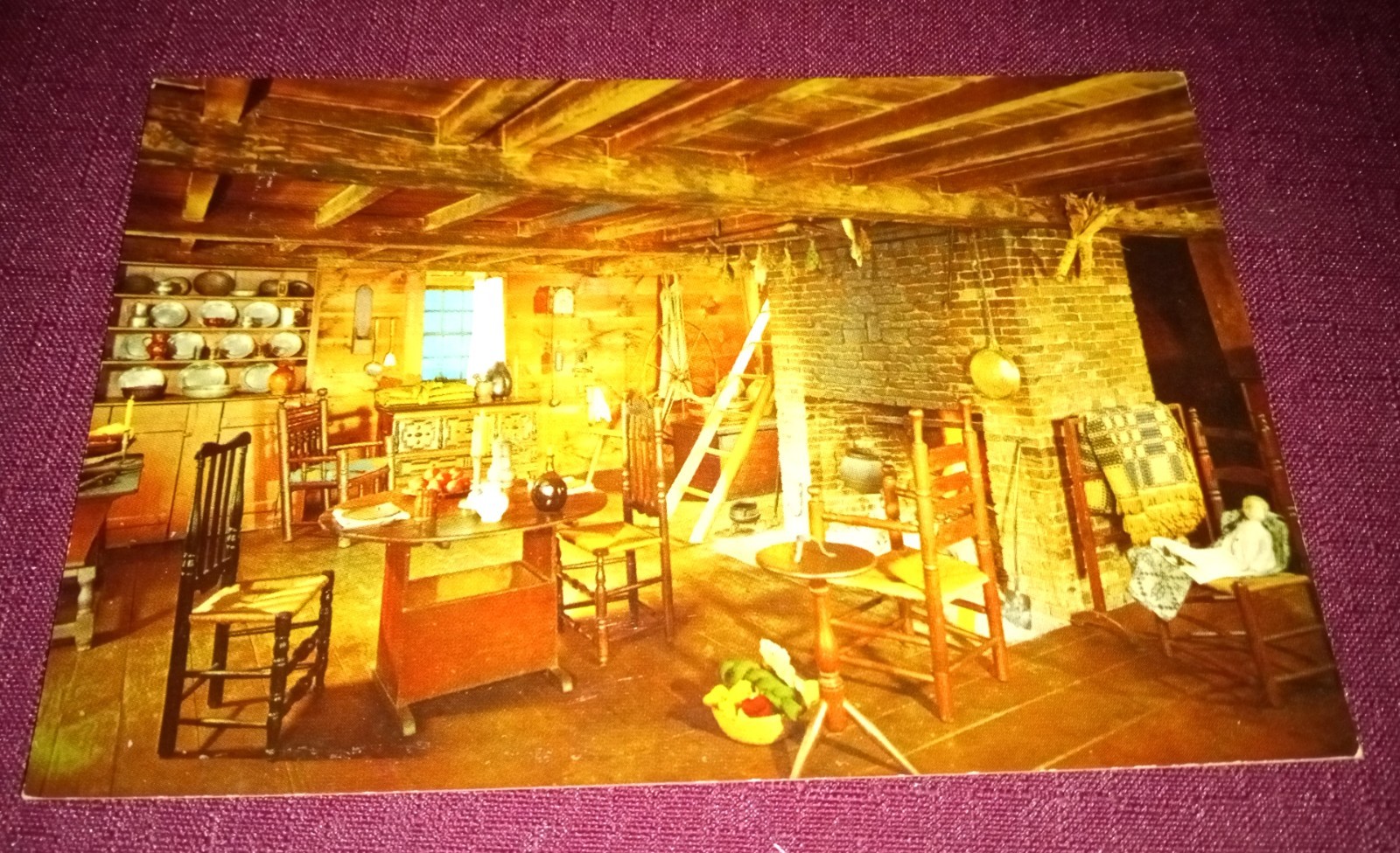 Dearborn Michigan The Plympton House Greenfield Village, Continental Postcard
