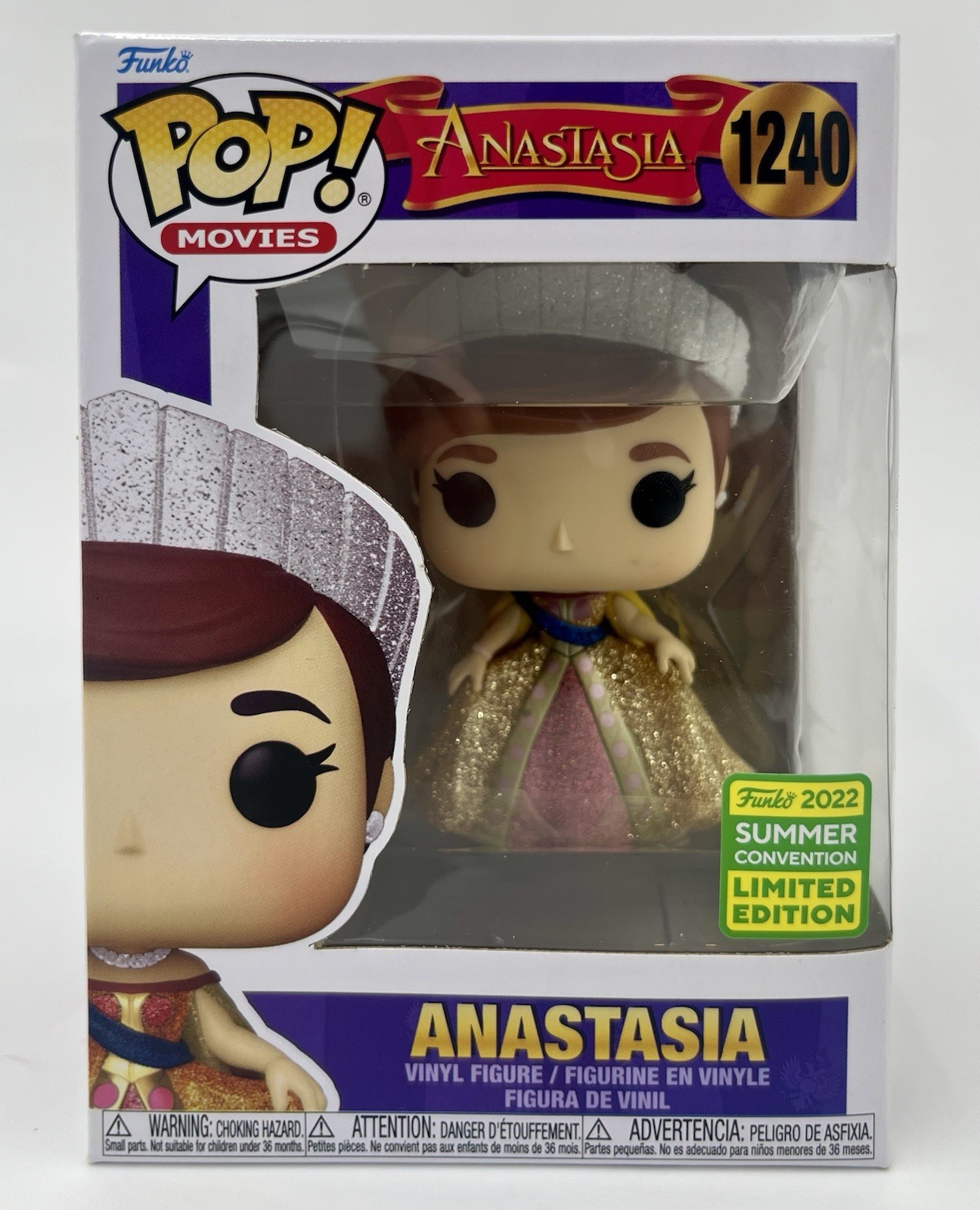 Funko Pop! Vinyl: Disney – Anastasia – 2022 San Diego Summer Comic Con Lmtd. Ed.