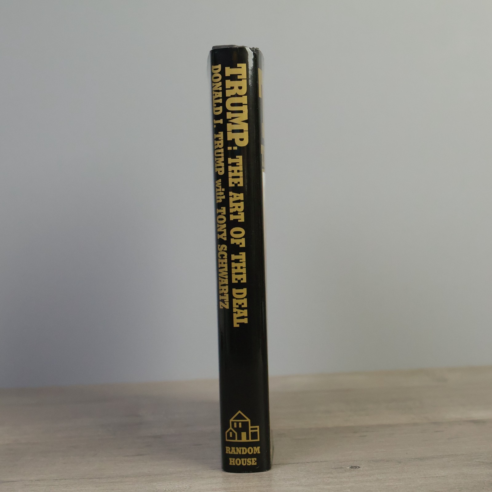 SIGNED Donald Trump The Art of the Deal 2016 Election Edition Hardcover Book