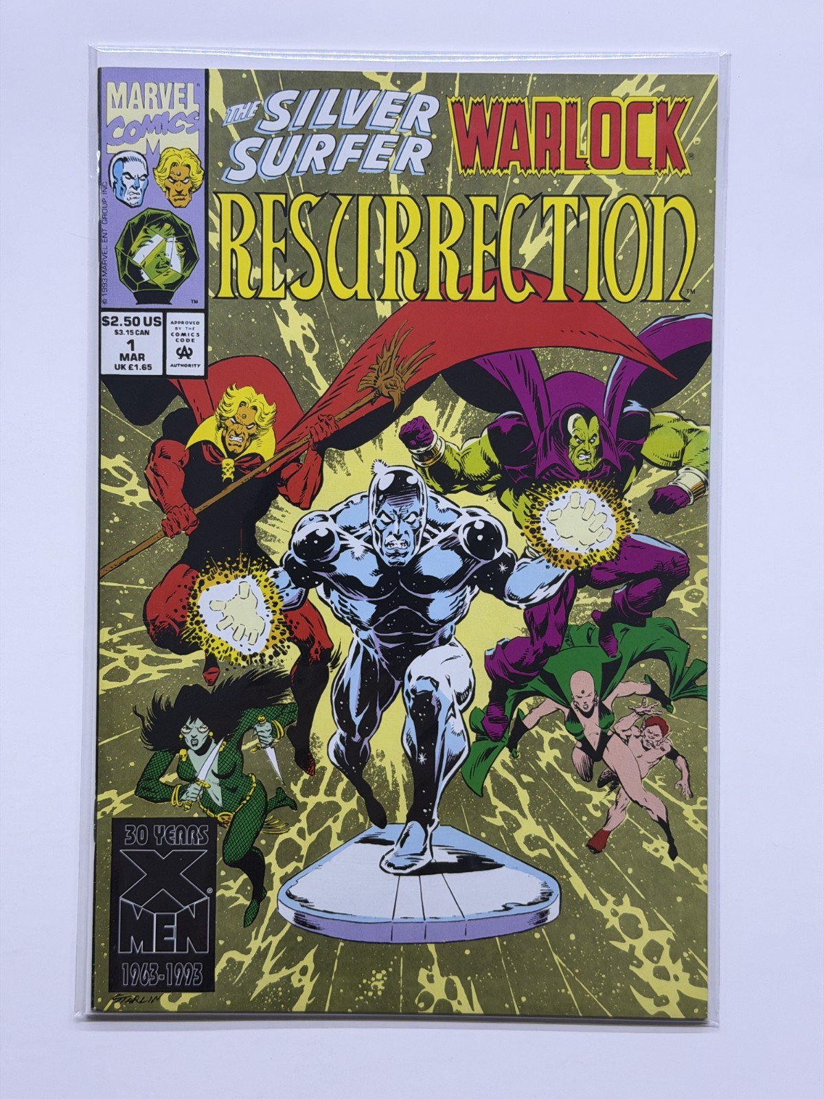 1993 Silver Surfer / Warlock: Resurrection #1 – Marvel Comics – FREE SHIP