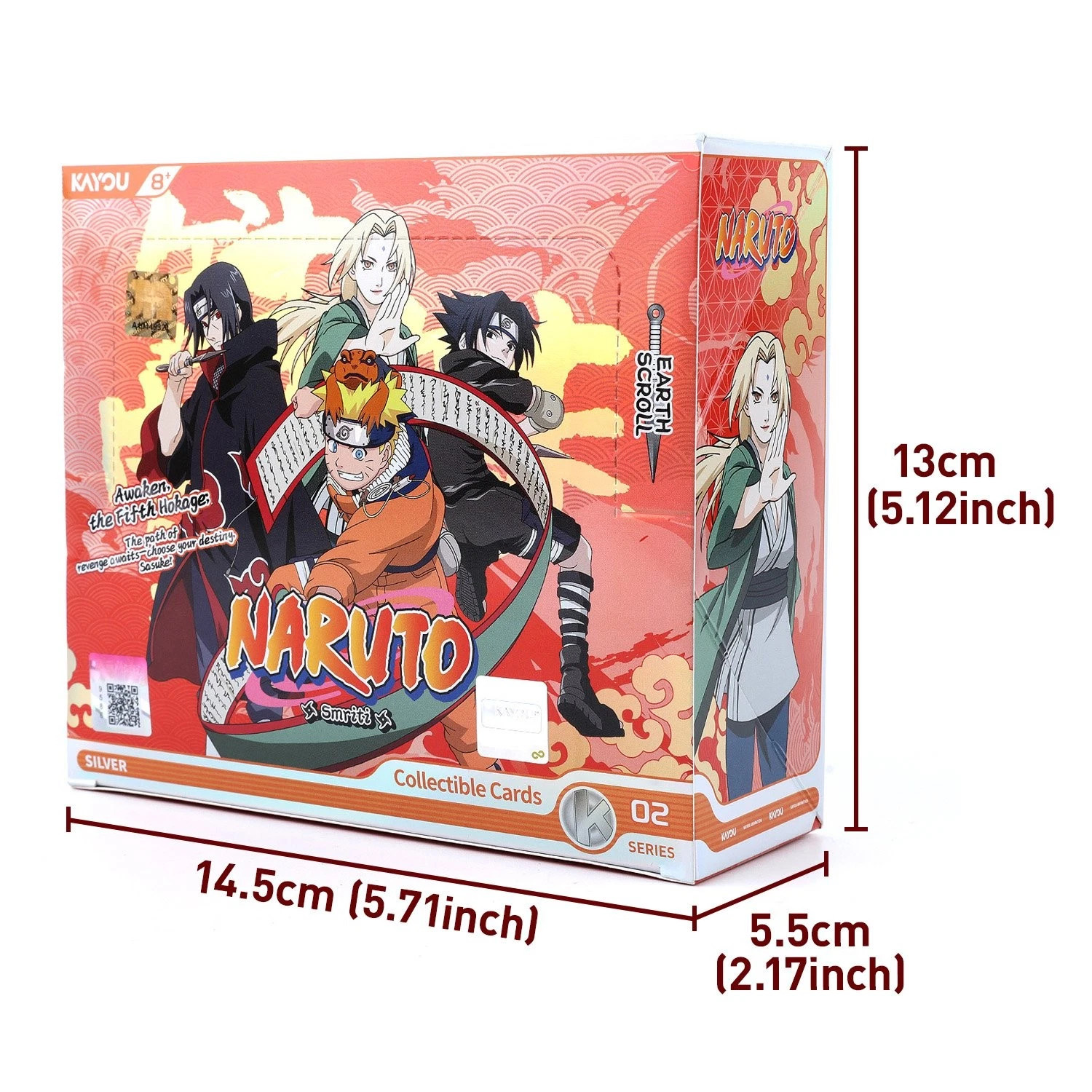 KAYOU Naruto Smriti Earth Scroll Series 2 Collectible Cards Sealed Booster Box