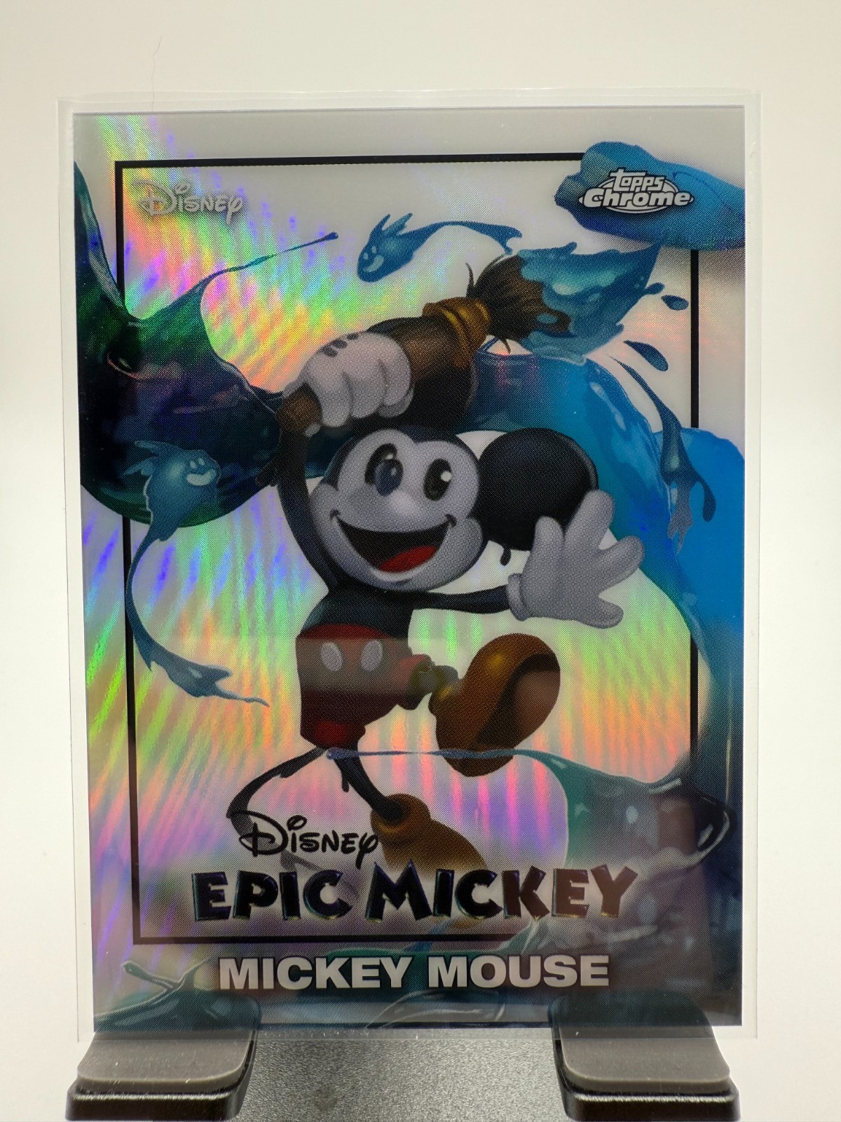 2026 Topps Disney Neon Mickey Mouse Epic Mickey #EM-1