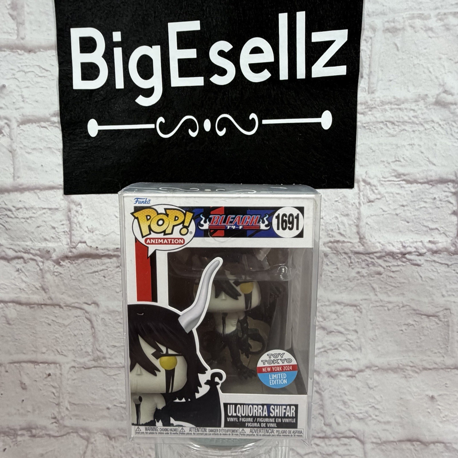 Funko Pop! Animation Bleach Ulquiorra Shifar #1691 Toy Tokyo 2024 LE W/ Protect