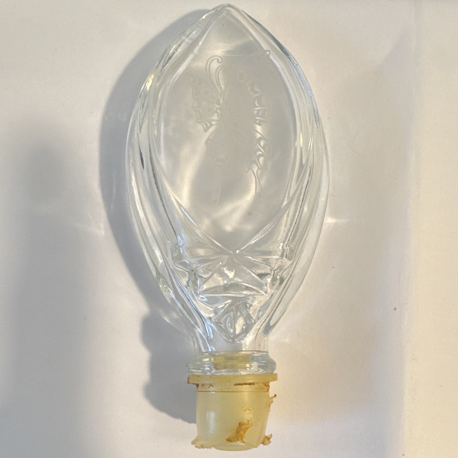 Avon Perfume Bottle Vintage, Empty. No label.
