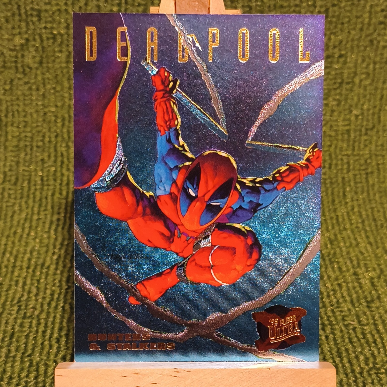 Fleer Ultra 1994 Marvel Deadpool Hunters & Stalkers Insert Limited