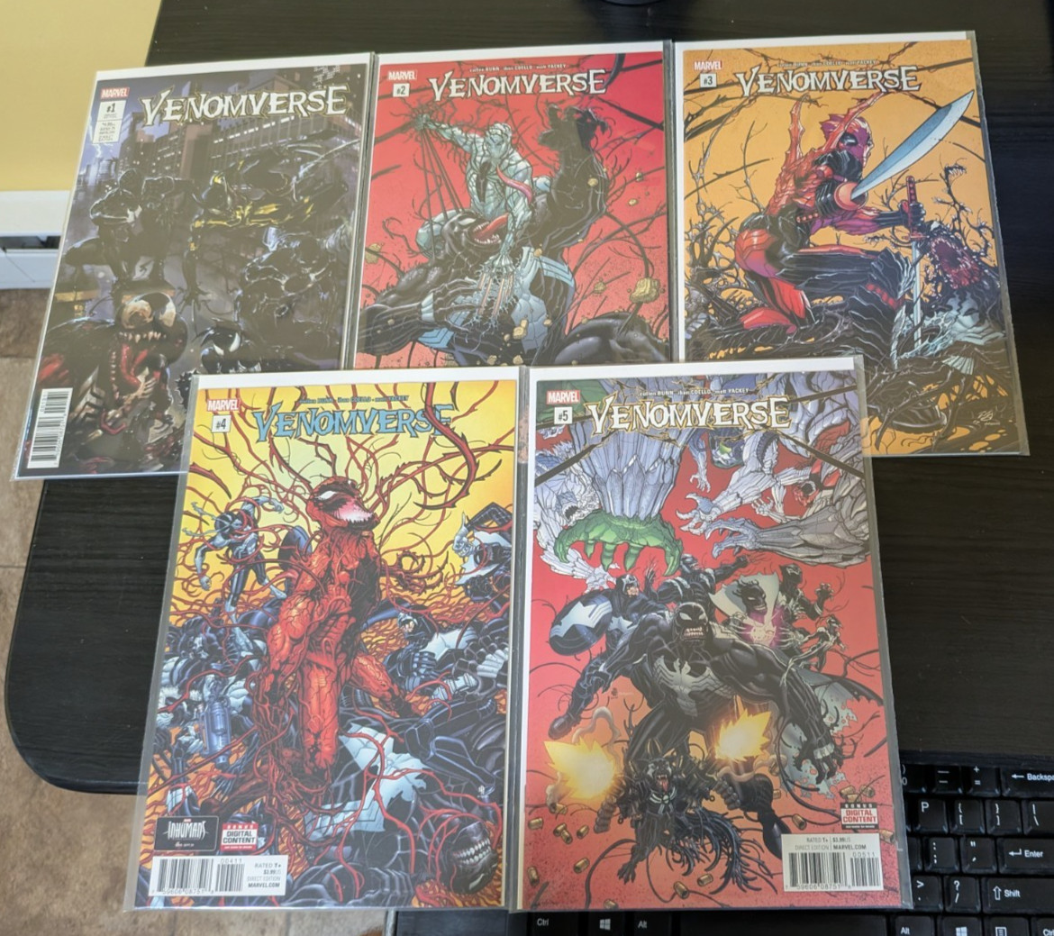 Venomverse #1-5 (#1 Variant Cover 00131) Marvel Comics