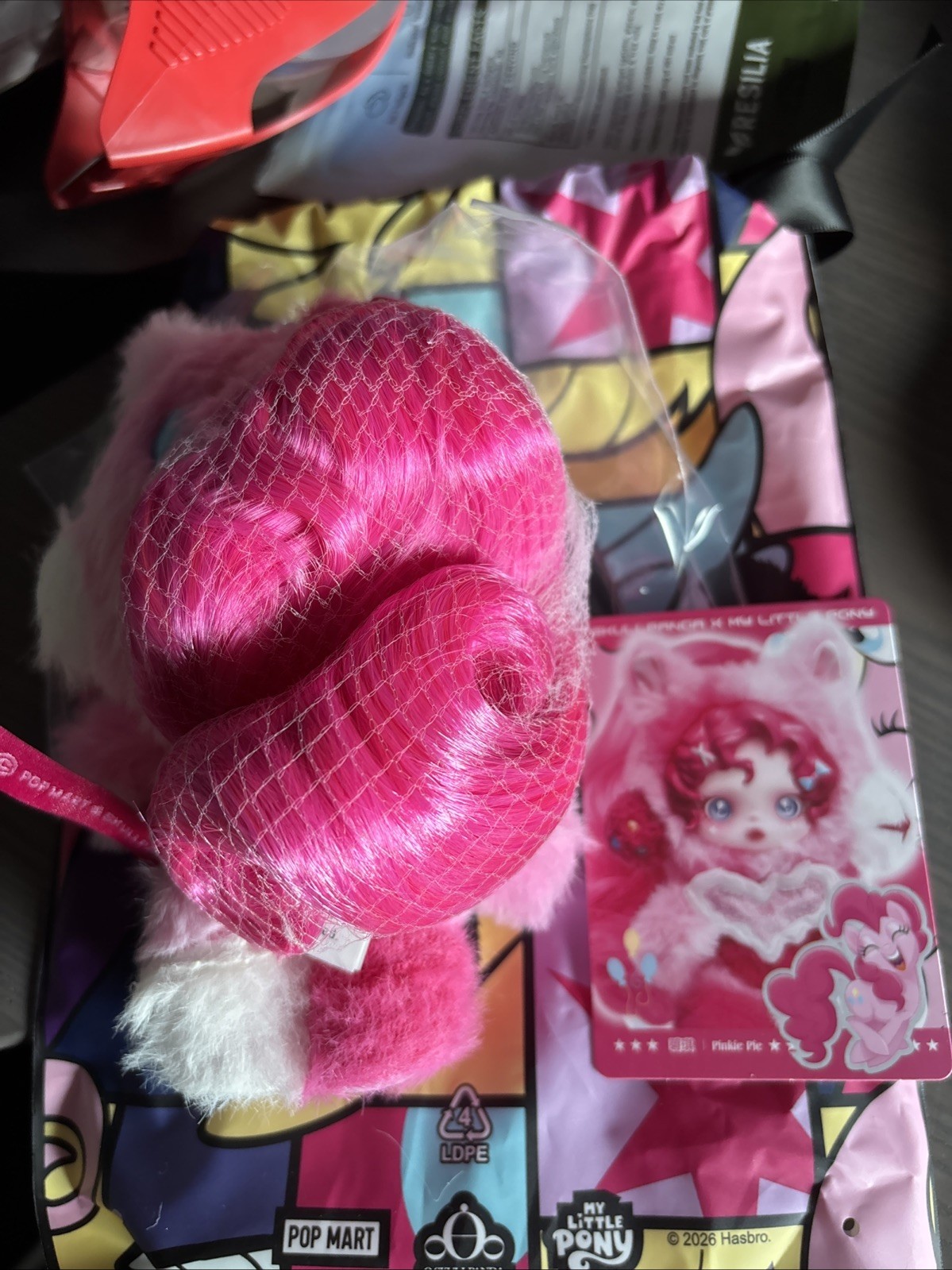 POP MART SKULLPANDA My Little Pony Series Plush Doll Boxed Figure