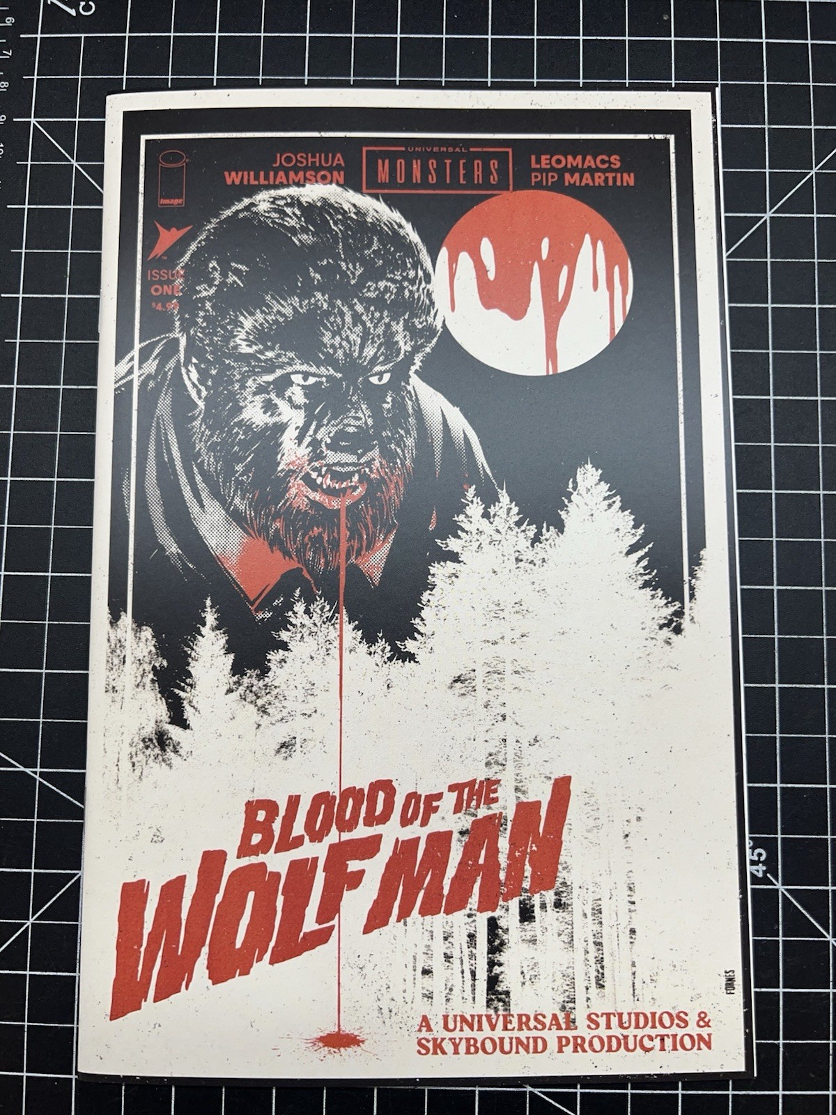 Blood of the Wolf Man #1 1:75 Variant Image Comics Universal Monsters 2026