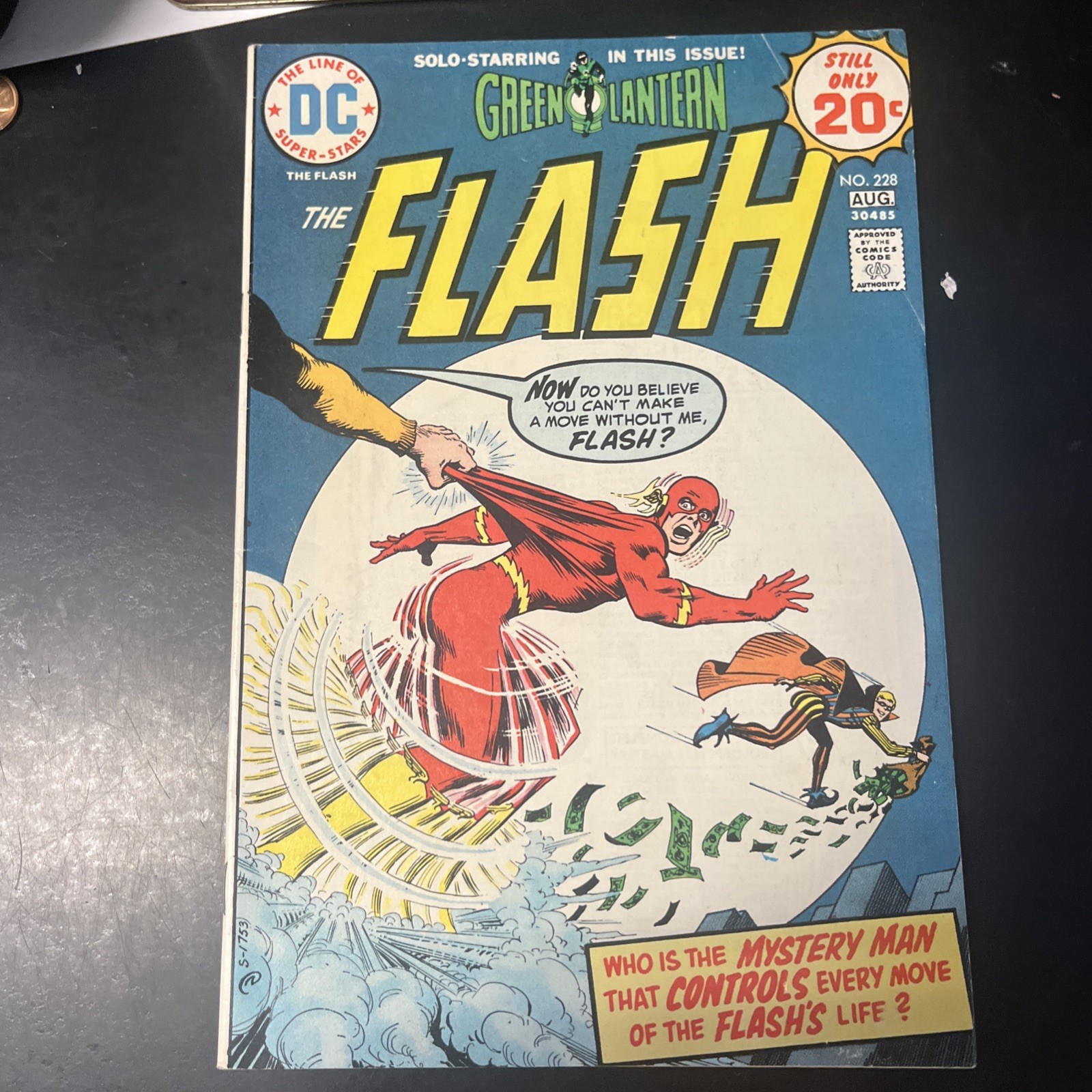 Flash 228 DC comics 1973 Trickster