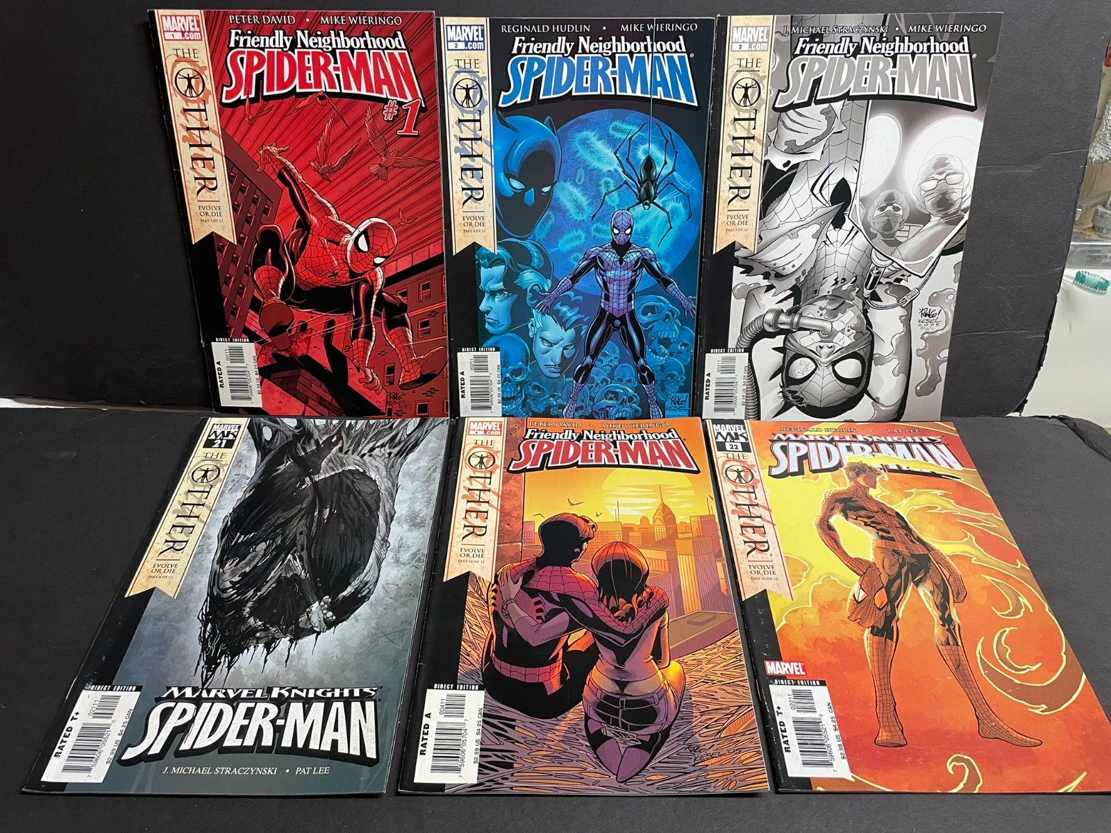 Spider-man: The Other VF Lot of 6 High Grade Marvel Comics