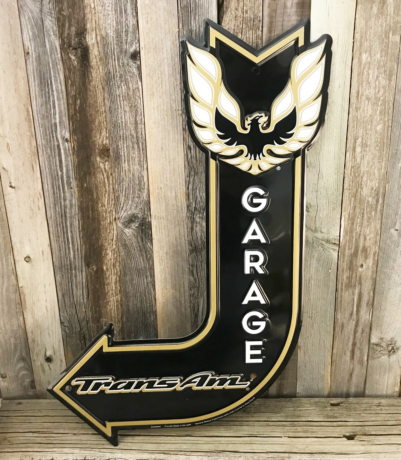 Pontiac Trans Am Firebird Embossed 18″ Arrow Metal Tin Sign Garage Man Cave New