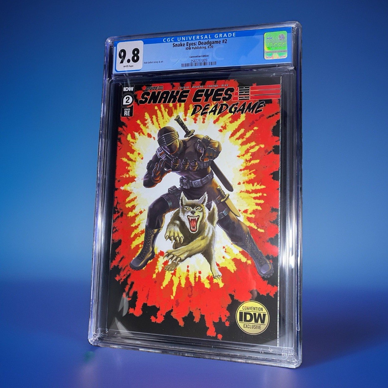 SNAKE EYES DEAD GAME #2 | CGC 9.8 NEW YORK COMIC CON 2020 VARIANT G.I. Joe