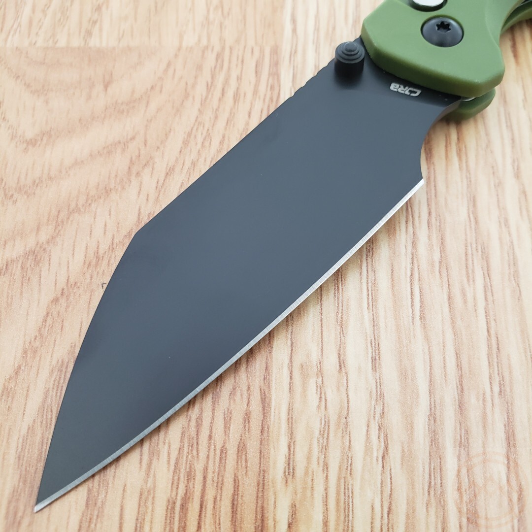 CJRB Pyrite Light Folding Knife 3.38″ AR-RPM9 Steel Clip Point Blade FRN Handle