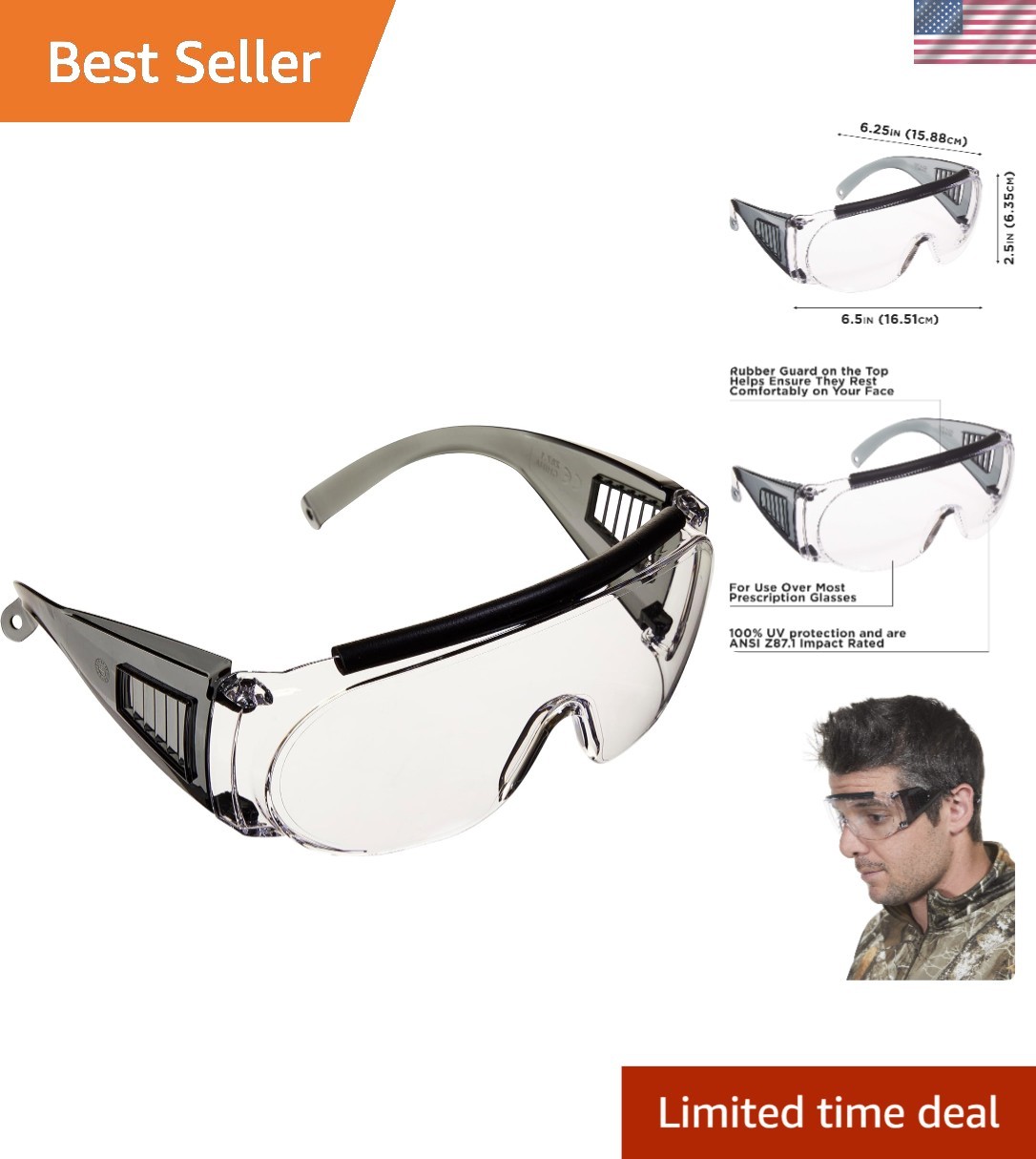 Impact Resistant Safety Glasses – Allen Company Eyewear for Comfortable Shooting