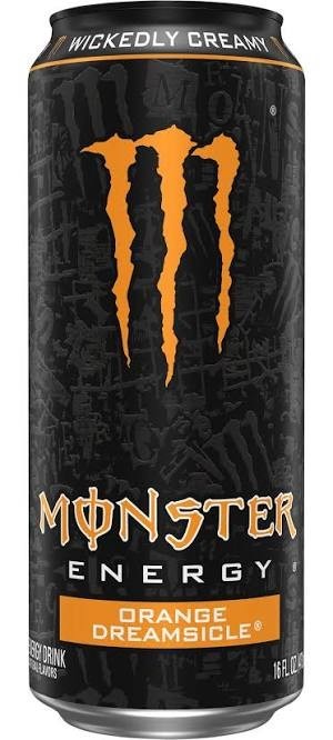 Monster Energy Reserve Orange Dreamsicle, Wickedly Creamy, 16 Ounce, Pack of 24.