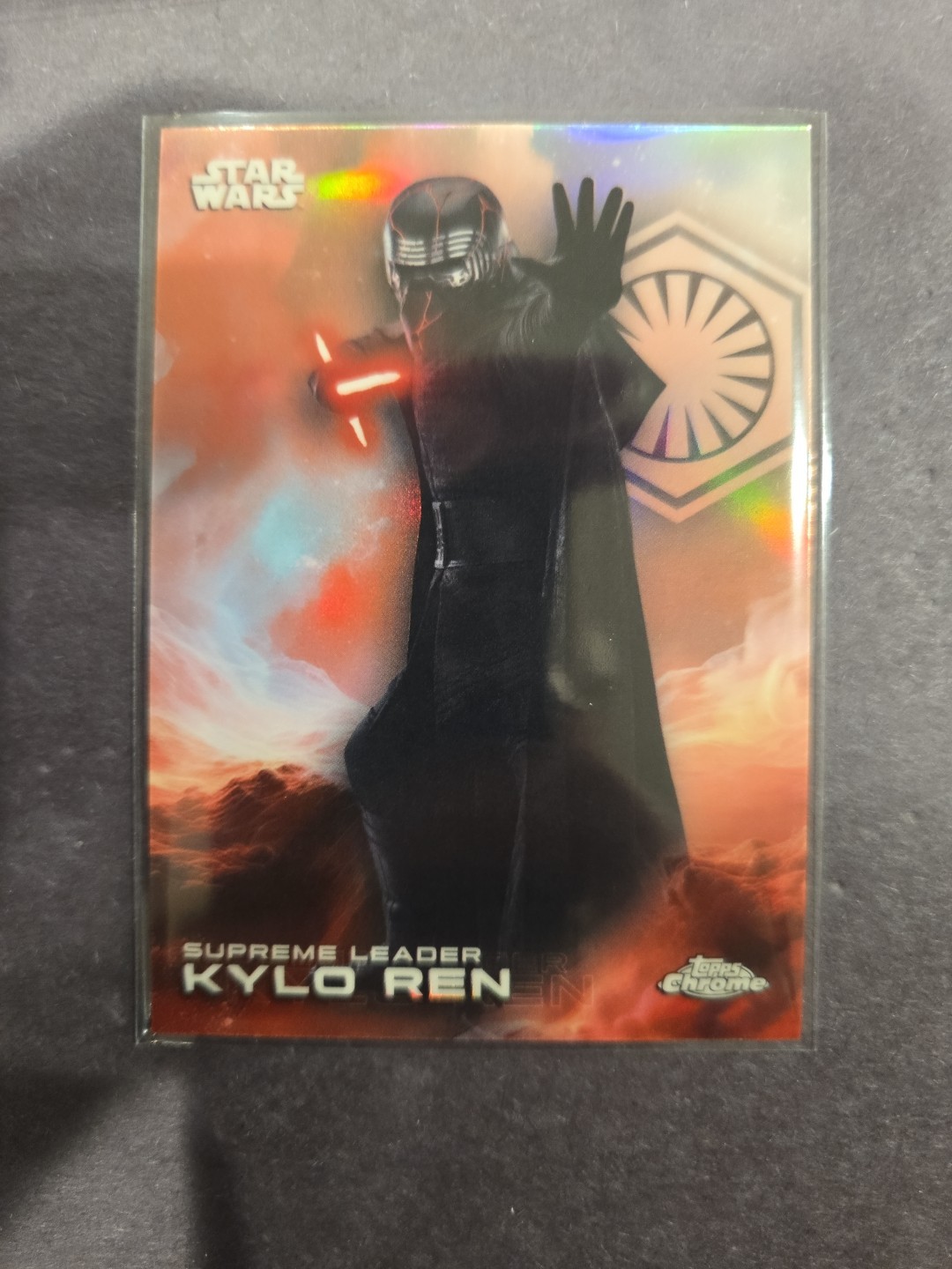 2025 Topps Star Wars Chrome KYLO REN Refractor #173 First Order