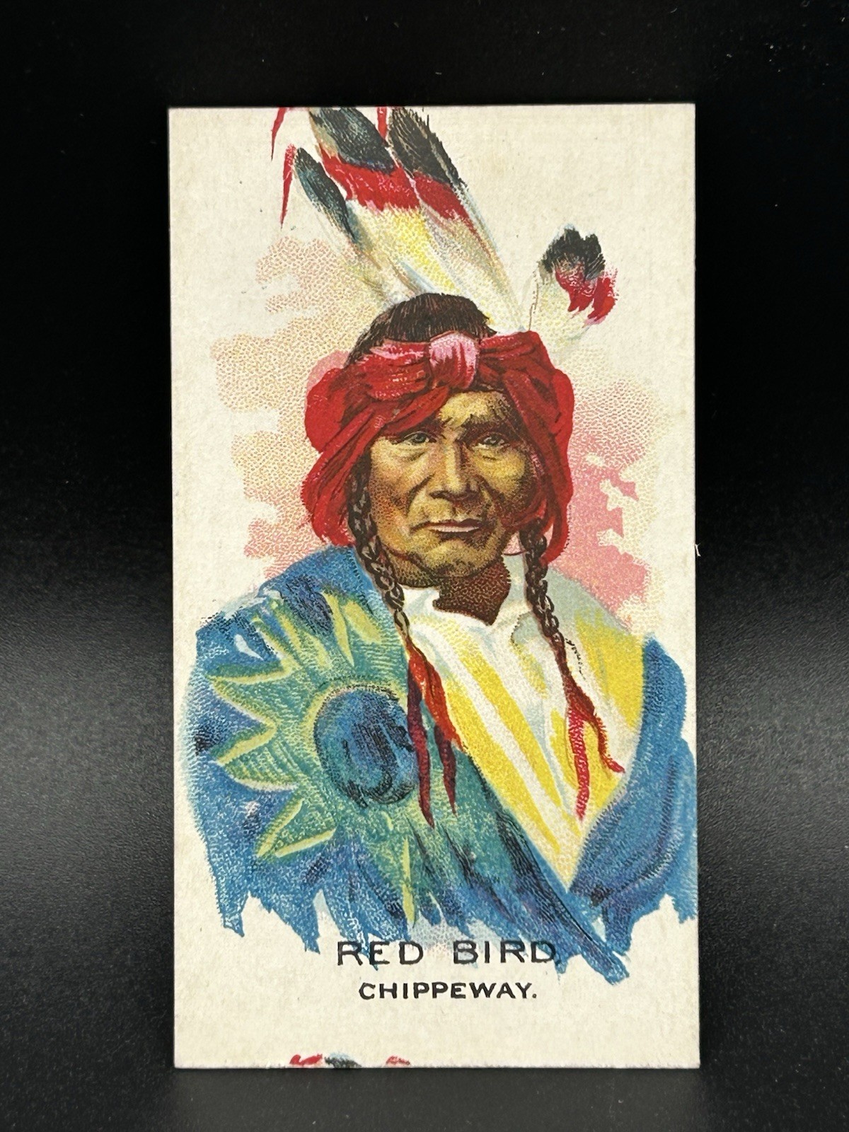 1930 British American Tobacco BAT Indian Chiefs #22 Red Bird