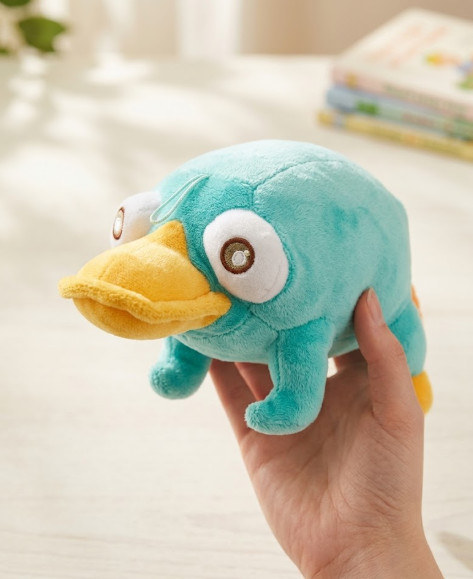 Disney Phineas and Ferb 9″ Plush Figure Perry the Platypus NWT