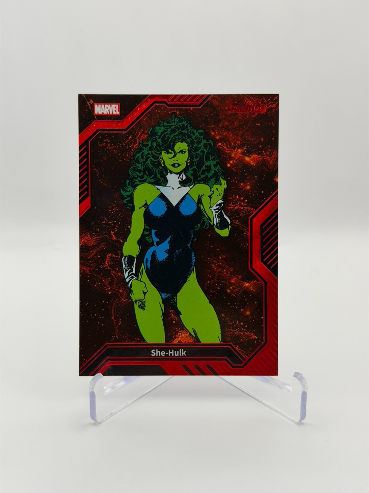 2025 Kakawow Cosmos Marvel She-Hulk Red /75 MINT #CM-R-63