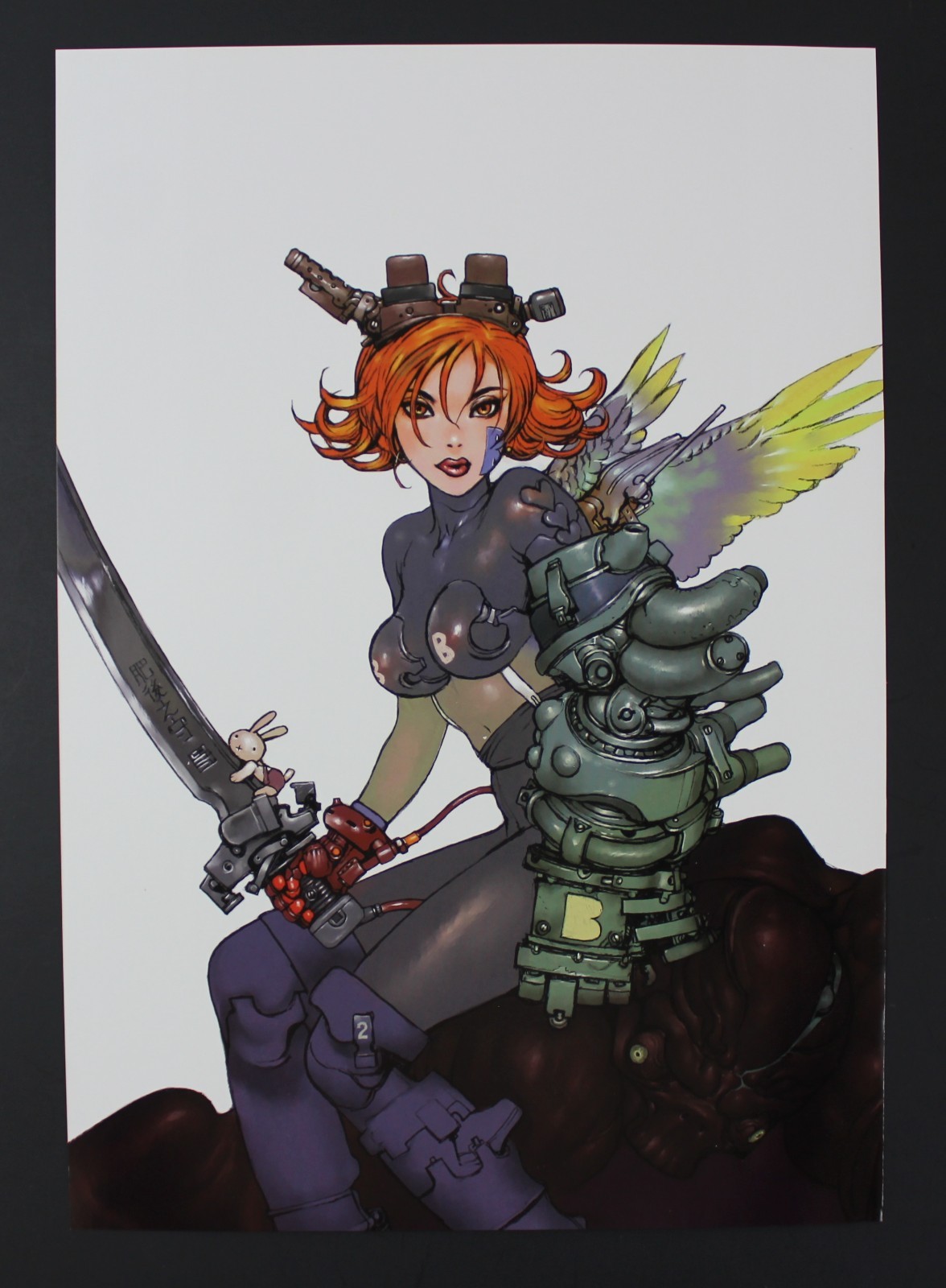 2000 KATSUYA TERADA Poster 14.5″ x 10″ (36.5 x 25.5 cm.) Japan Vintage #66 READ