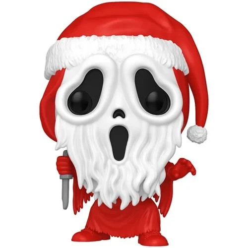 Funko POP! Ghost Face Santa Scream Figure 2074 + Protector