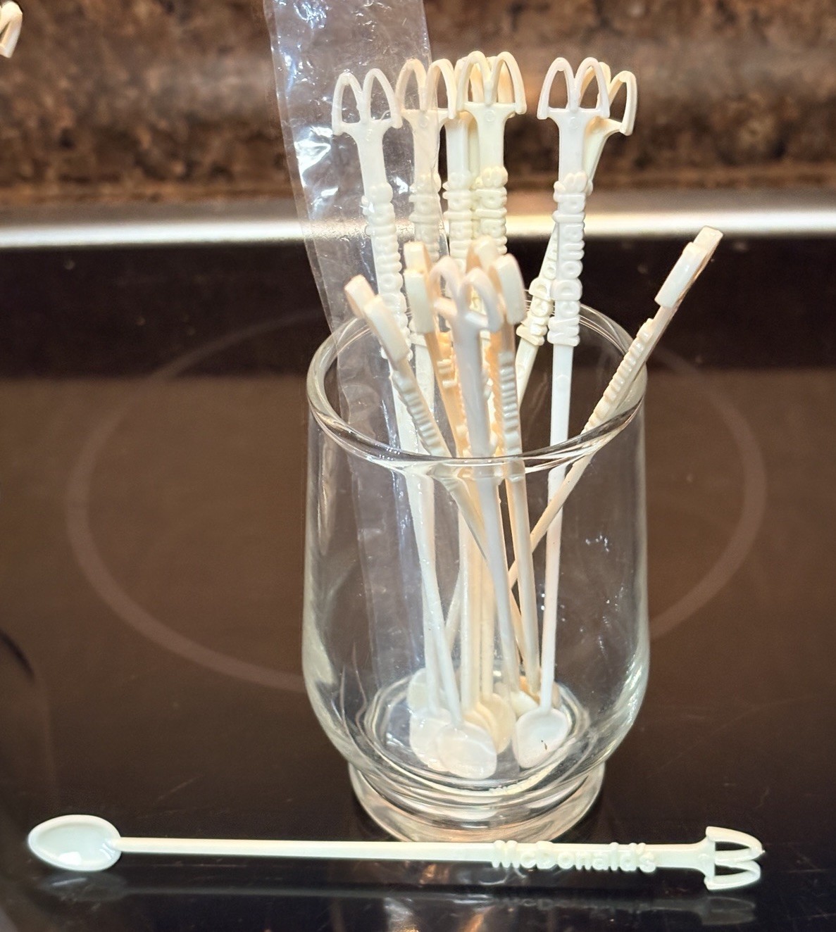 Vintage McDonald’s McSpoon Coffee Stirrer/Spoon Swizzle Stick Discontinued 1970s