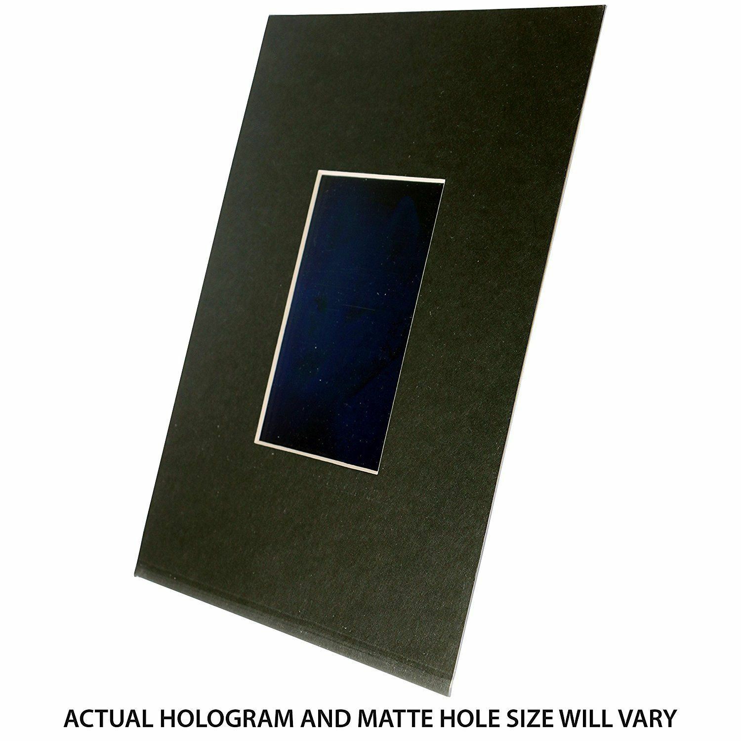 3D Circuit Board Hologram Picture MATTED, Collectible Embossed Type Film