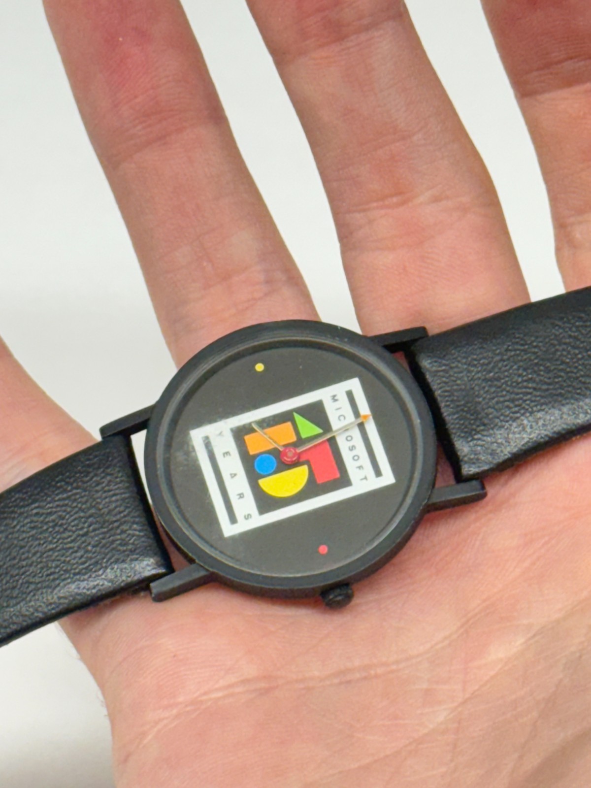 Microsoft 15 Years Anniversary Promotional Watch Vintage 1990