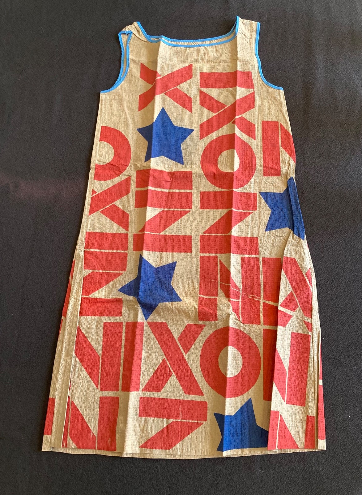 Nixon Campaign Paper Dress, circa 1968