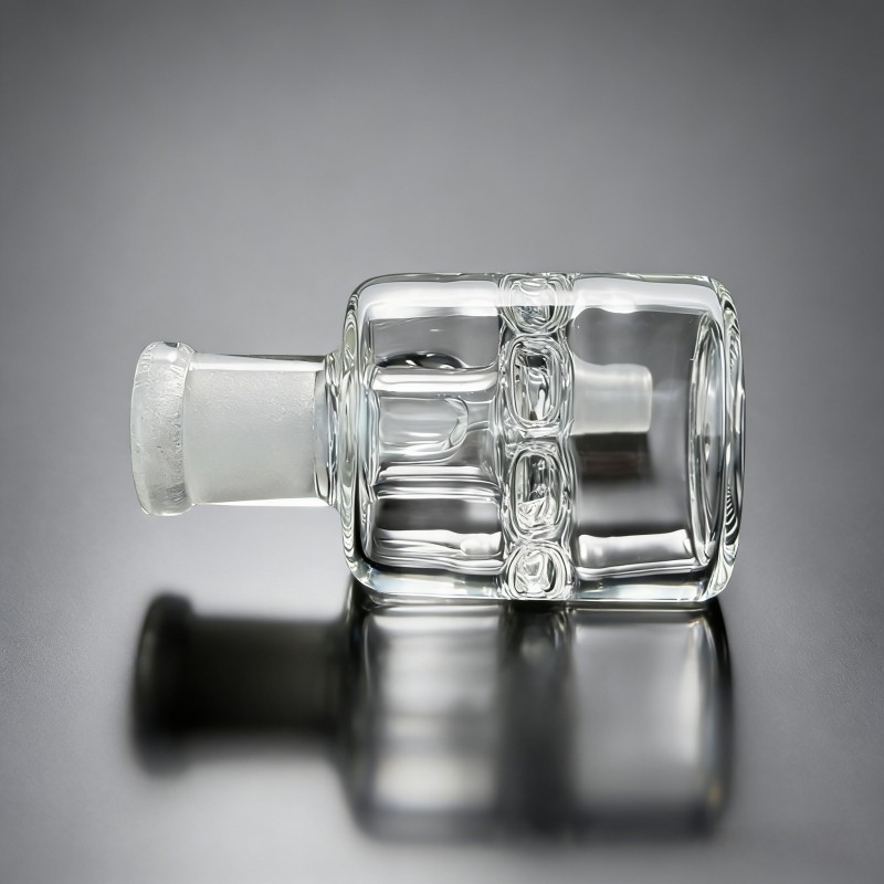 Premium 14mm 90 Degree Disc Perc Glass Ash Catcher Bong Water Pipe Filter