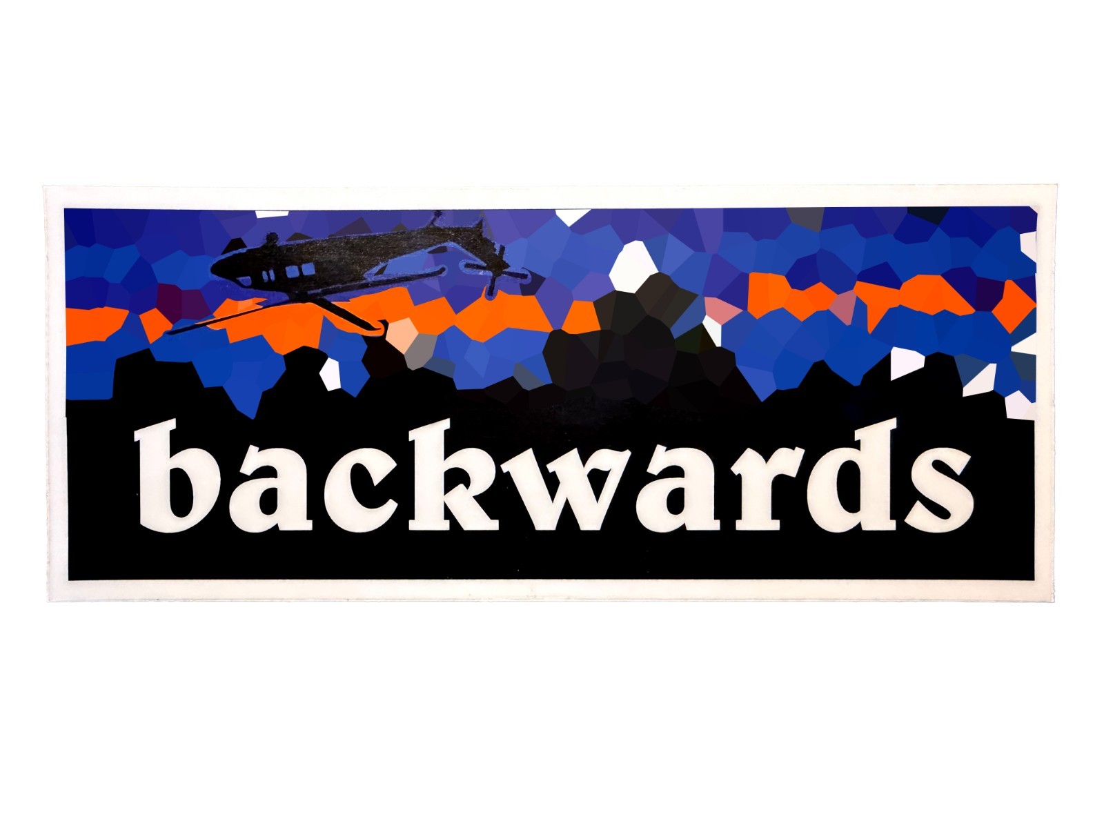 Backward Observations Group Sticker Forward Ferro Spiritus Crye Vinyl Bumper