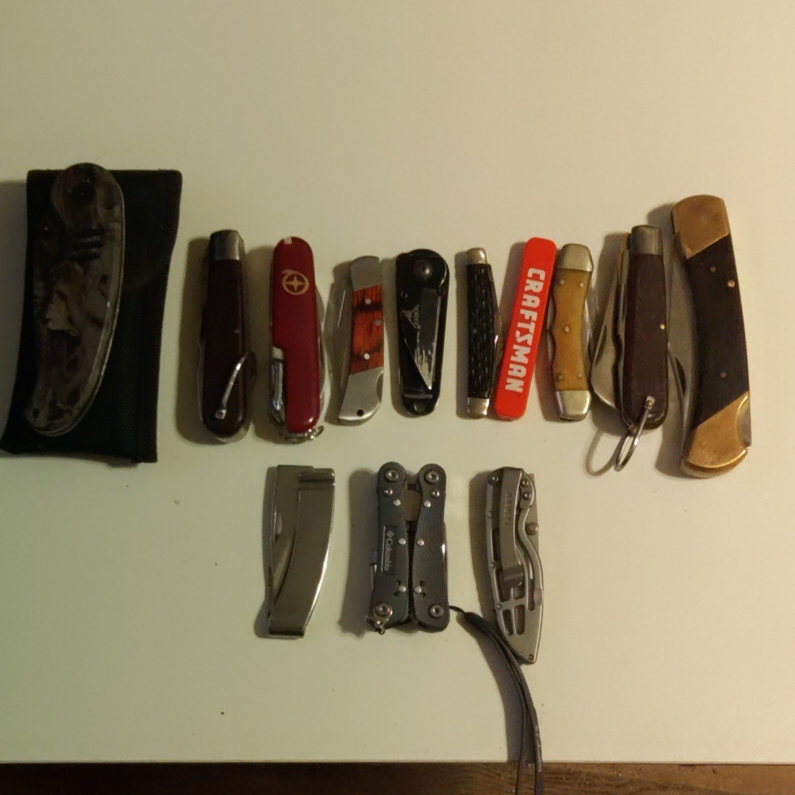 Mixed Brands Pocket Knives & Multi-Tools Lot, Manual Slipjoint, Pliers/Scissors
