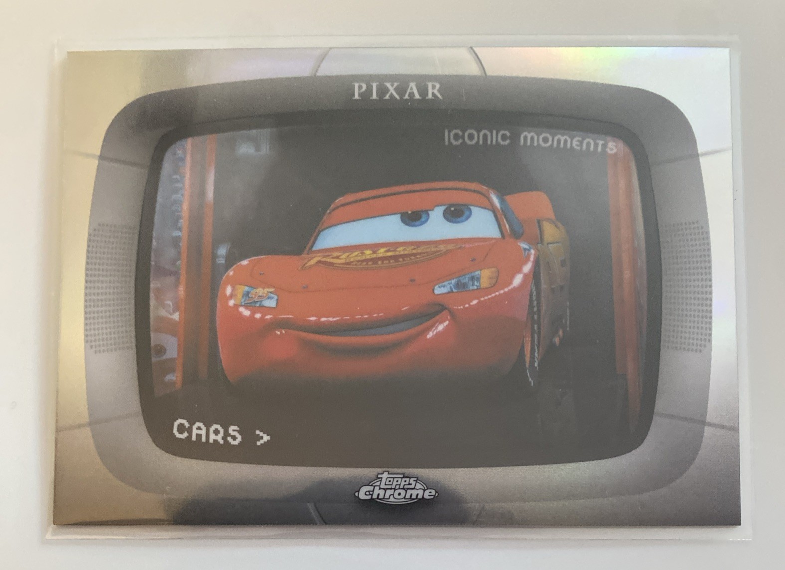2026 Topps Chrome Disney **Lightning McQueen** Iconic Moments -I Am Speed #IM-13