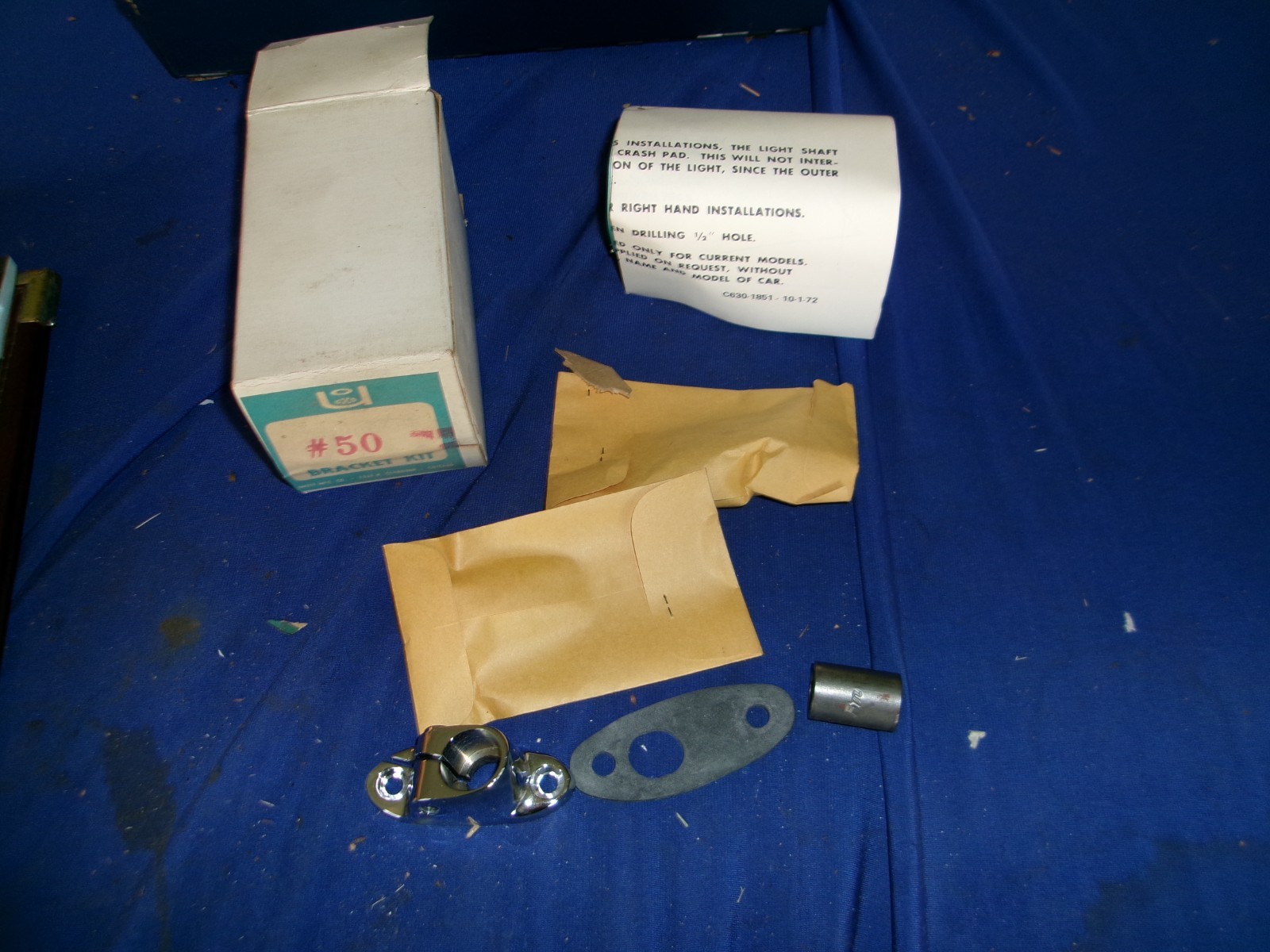 nos Unity Spotlight 1950s 1970s 1980s ford chevrolet 1959,1960 bracket 50