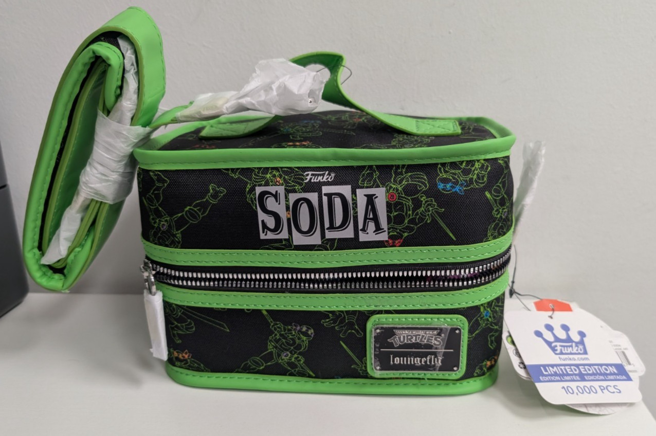 Funko Soda Pop Teenage Mutant Ninja Turtles Limited Sealed Cooler Loungefly